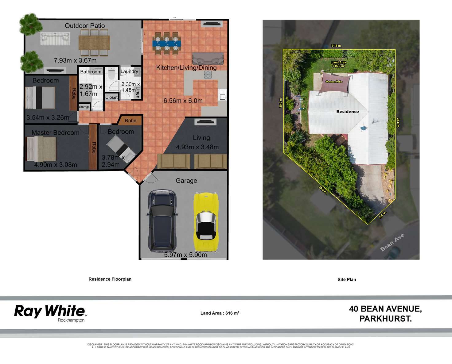 Floorplan of Homely house listing, 40 Bean Avenue, Parkhurst QLD 4702