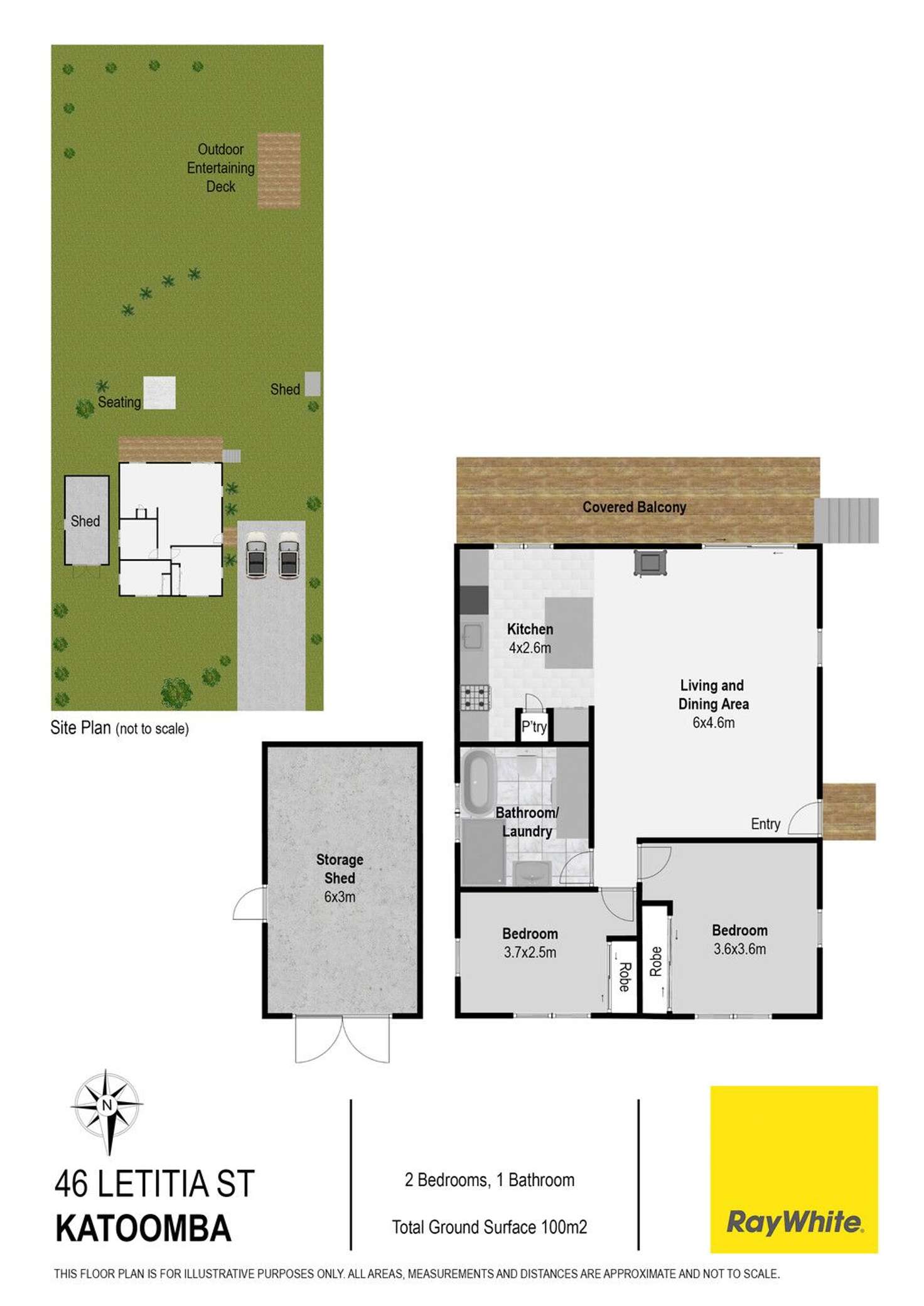 Floorplan of Homely house listing, 46 Letitia Street, Katoomba NSW 2780