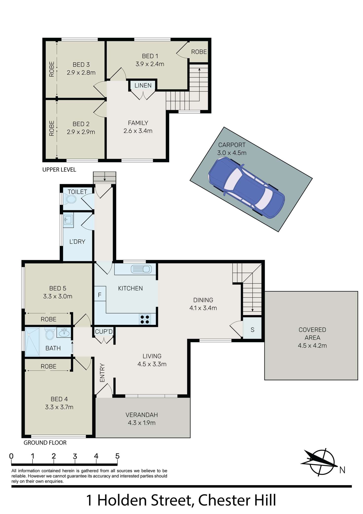 Floorplan of Homely house listing, 1 Holden Street, Chester Hill NSW 2162