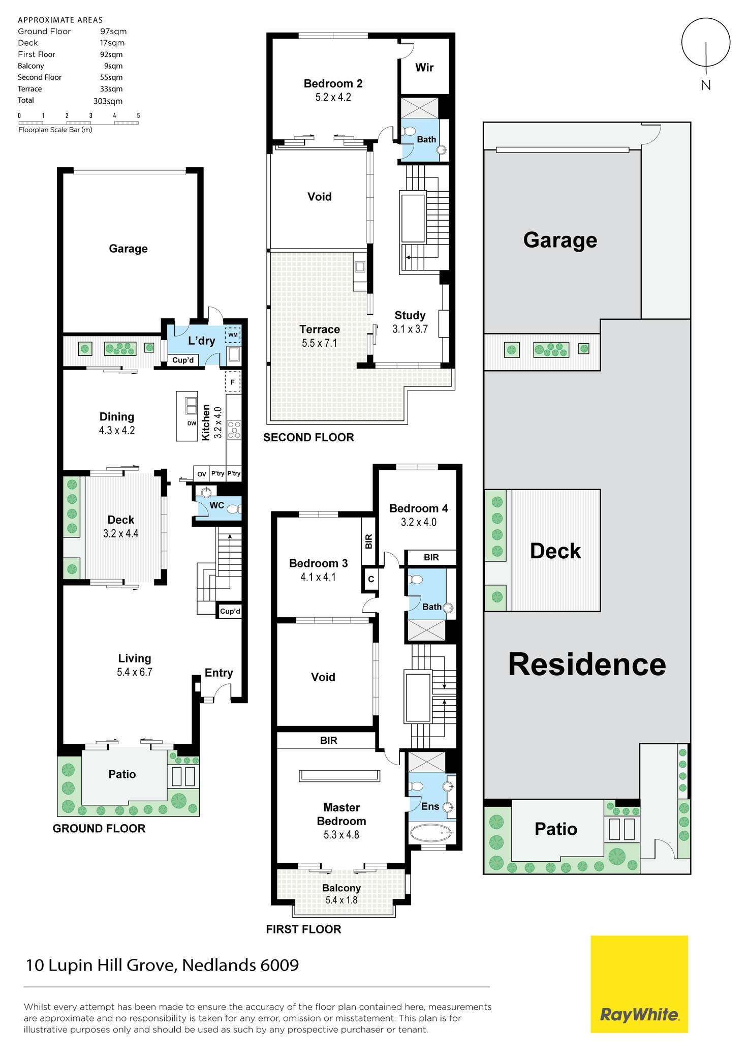Floorplan of Homely house listing, 10 Lupin Hill Grove, Nedlands WA 6009
