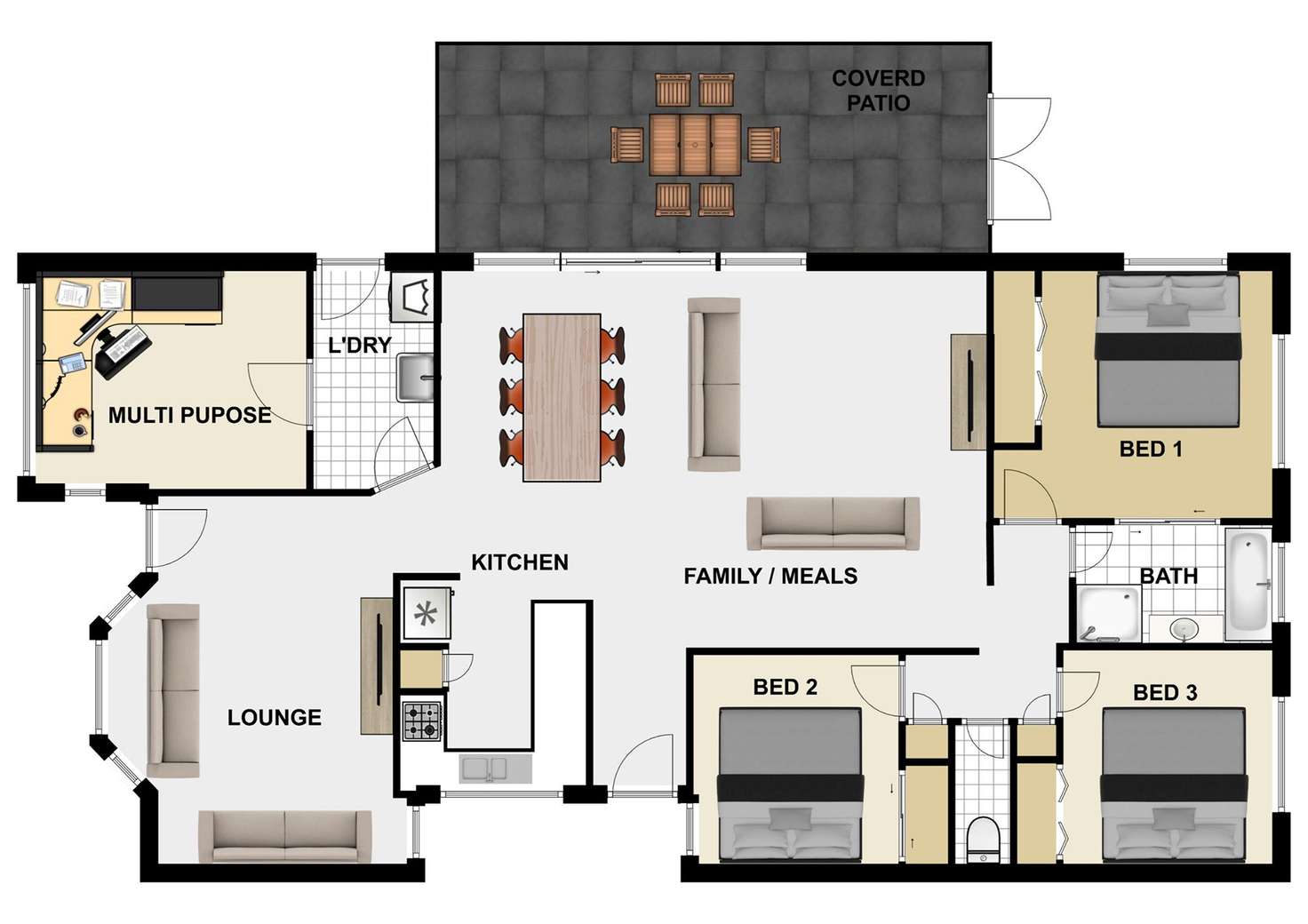 Floorplan of Homely house listing, 22 Oxley Place, Forest Lake QLD 4078