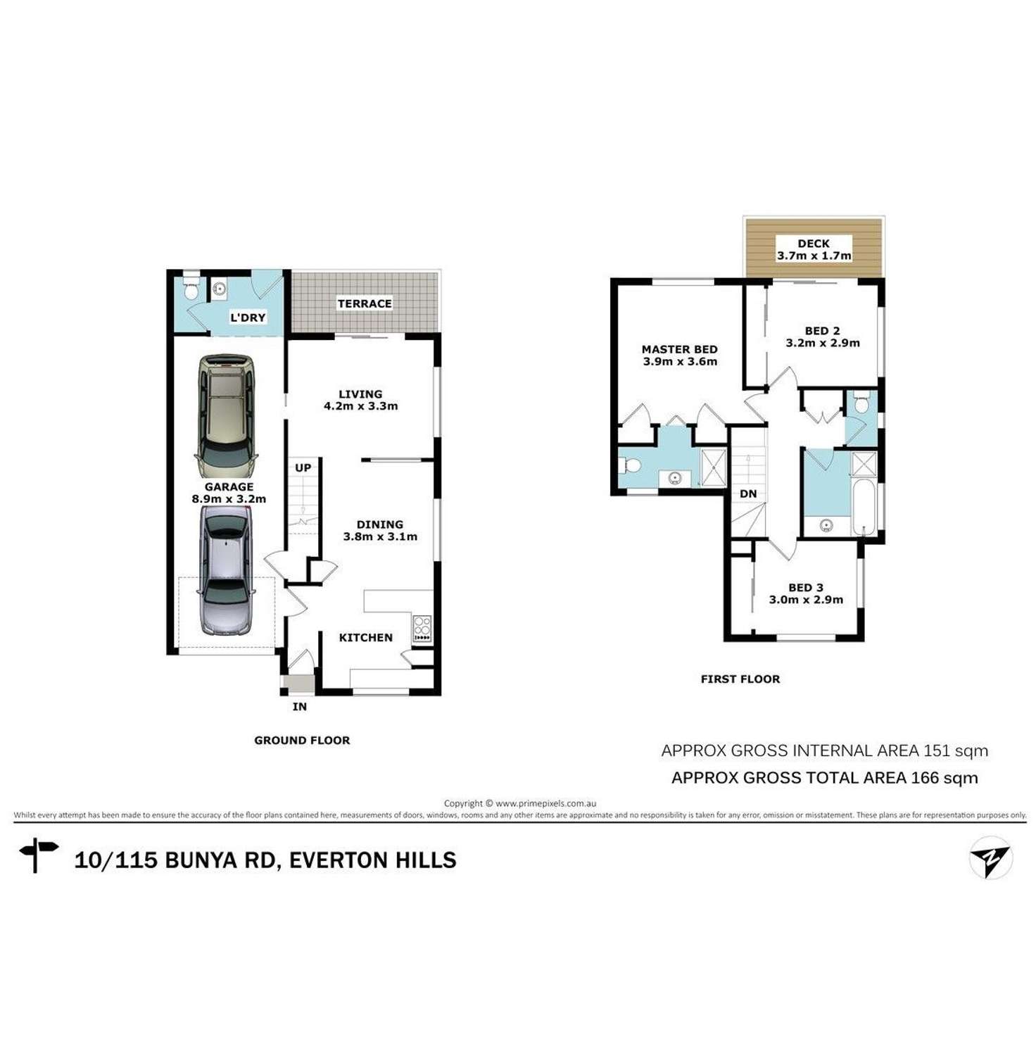 Floorplan of Homely townhouse listing, 10/115 Bunya Road, Everton Hills QLD 4053