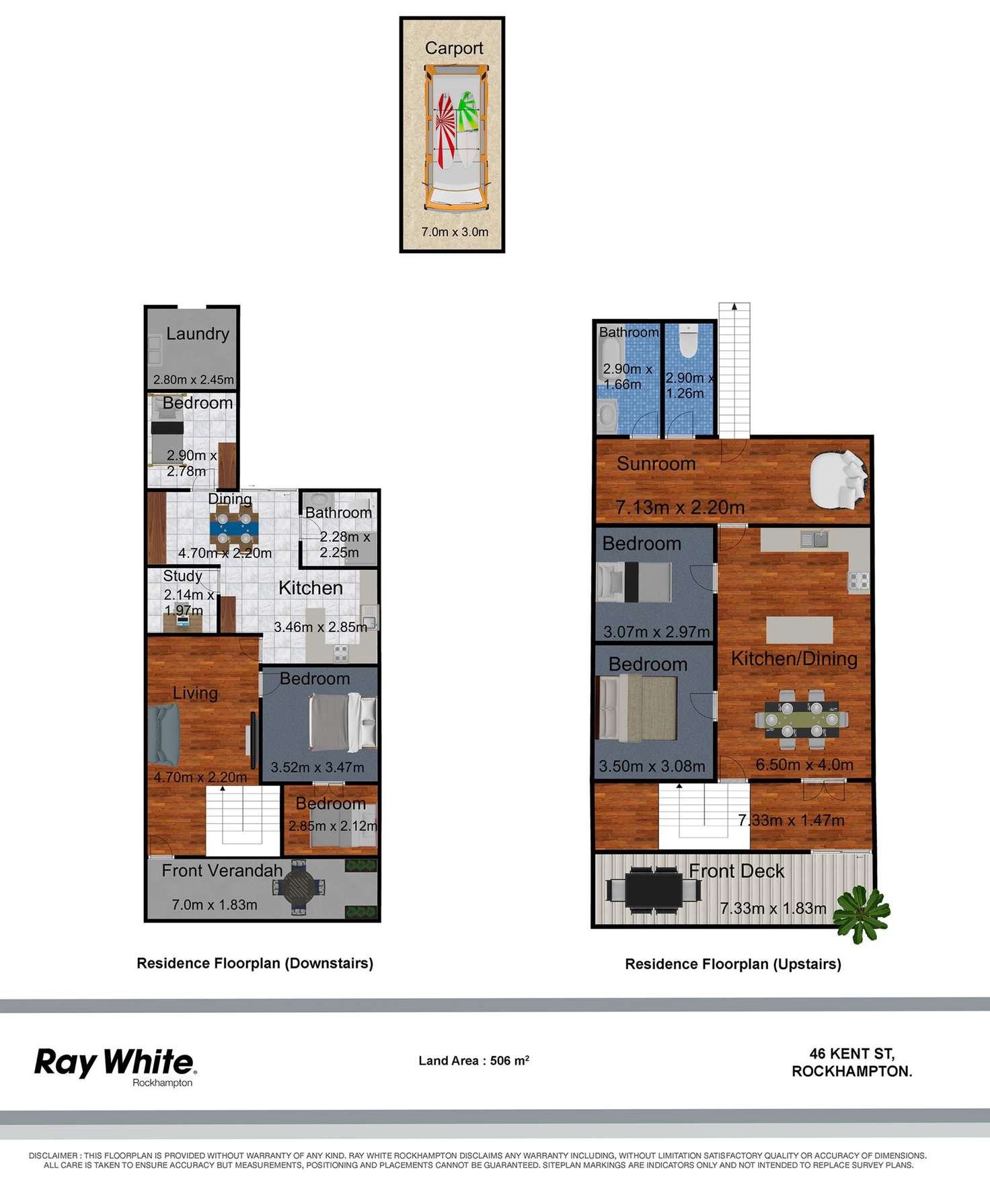 Floorplan of Homely house listing, 46 Kent Street, Rockhampton City QLD 4700