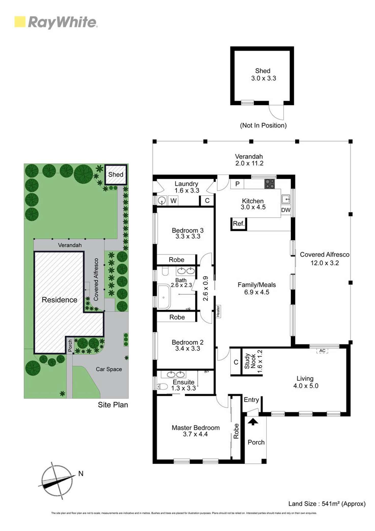 Floorplan of Homely house listing, 4 Mersey Crescent, Seaford VIC 3198