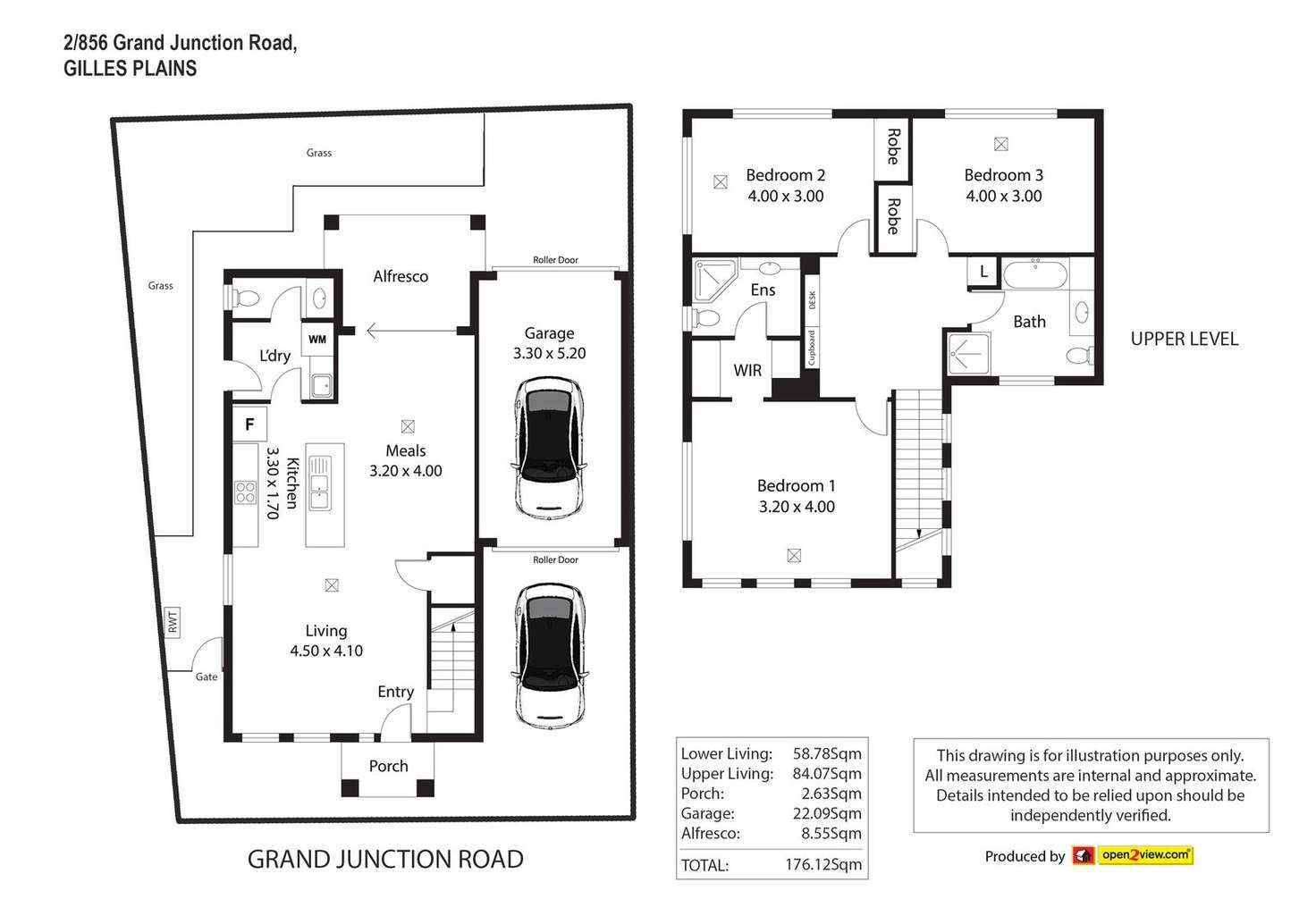 Floorplan of Homely house listing, 856A & B Grand Junction Road, Gilles Plains SA 5086