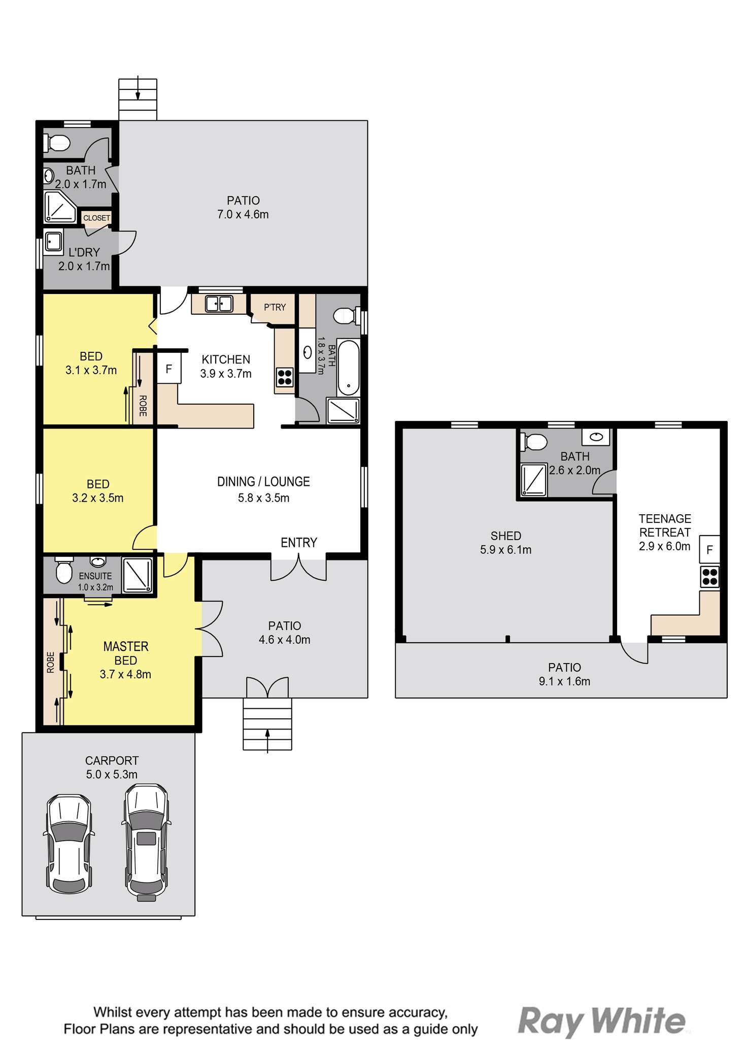 Floorplan of Homely house listing, 41 Rodway Street, Zillmere QLD 4034