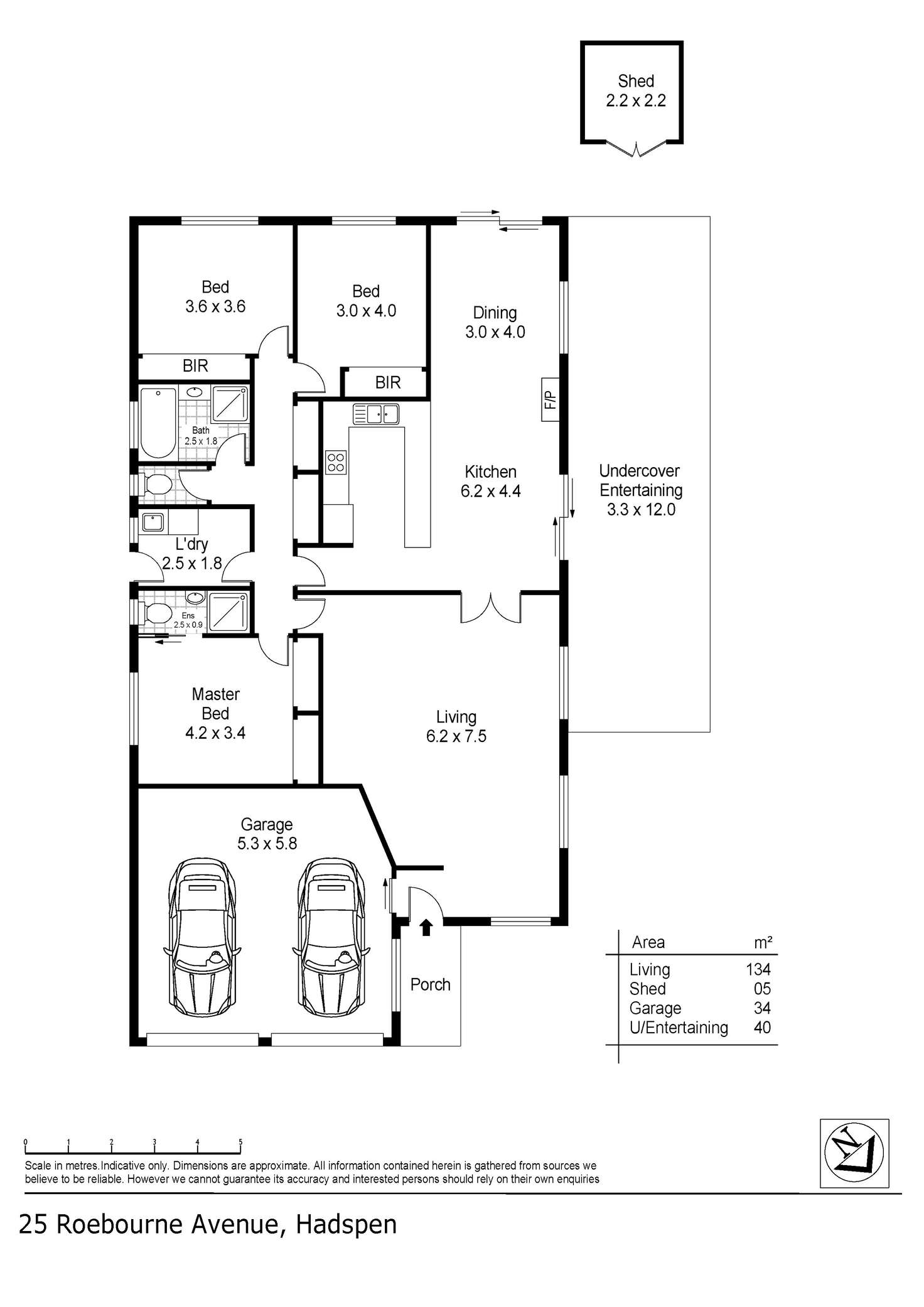 Floorplan of Homely house listing, 25 Roebourne Avenue, Hadspen TAS 7290