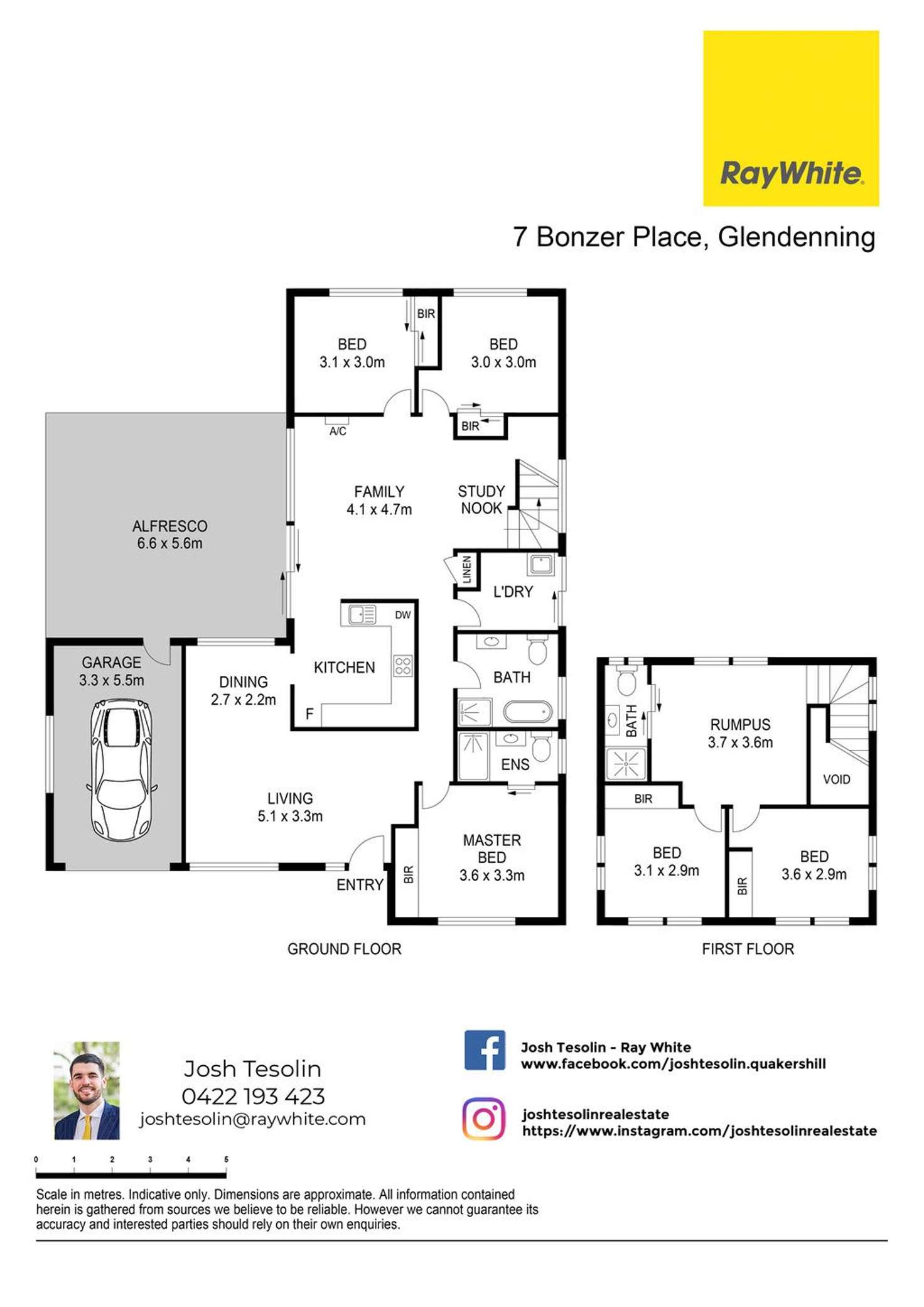 Floorplan of Homely house listing, 7 Bonzer Place, Glendenning NSW 2761