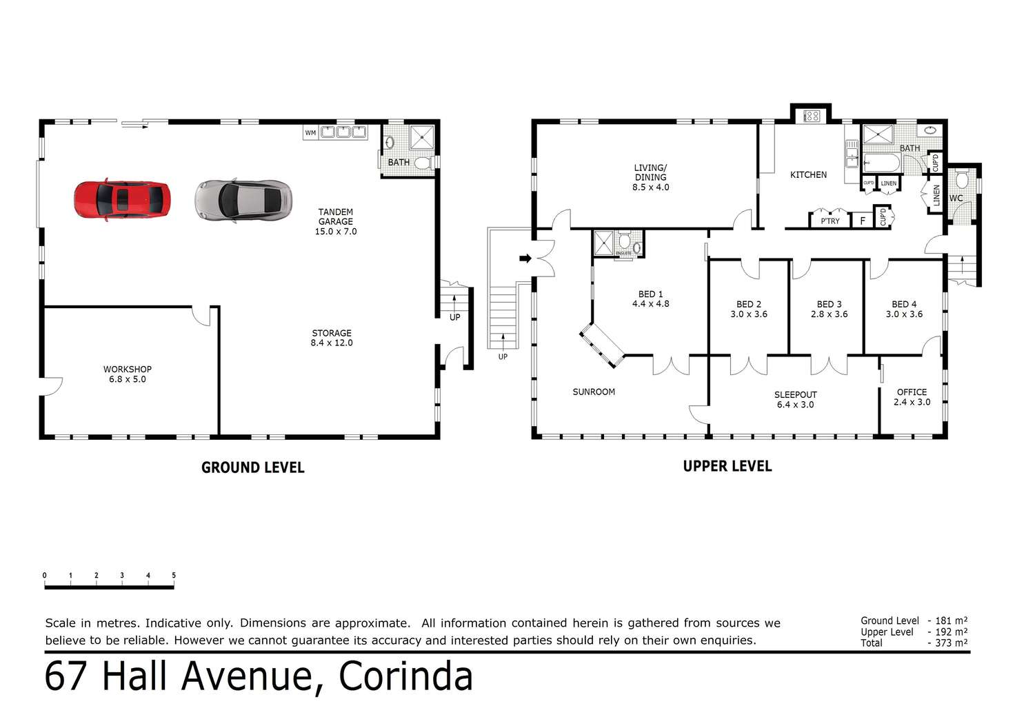 Floorplan of Homely house listing, 67 Hall Avenue, Corinda QLD 4075