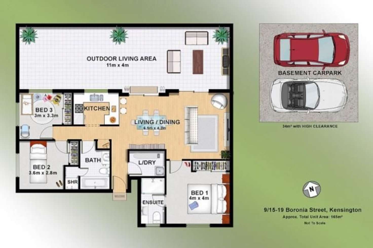 Floorplan of Homely apartment listing, 9/15 Boronia Street, Kensington NSW 2033