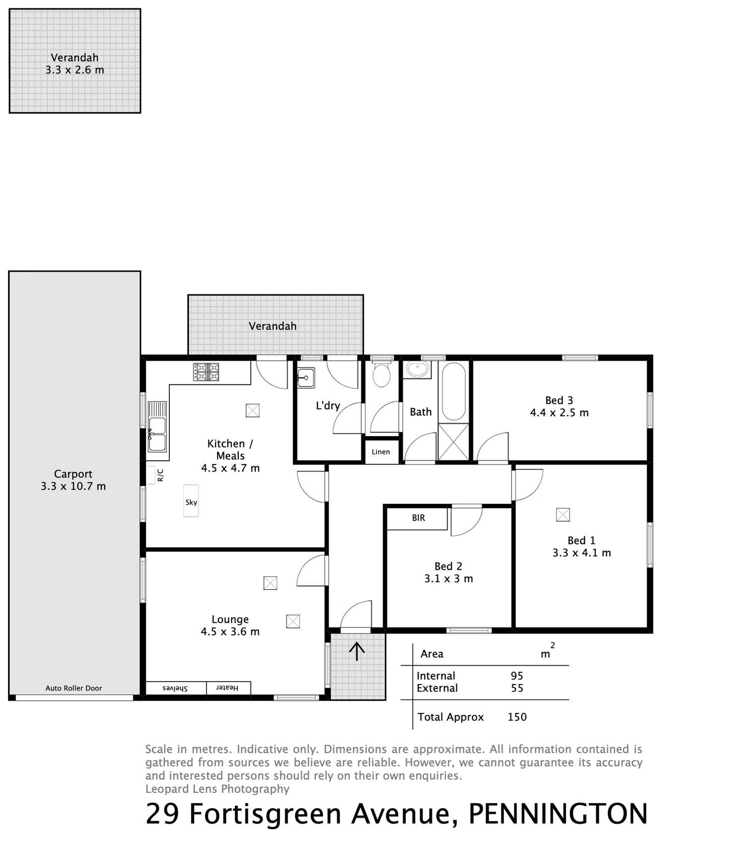 Floorplan of Homely house listing, 29 Fortisgreen Avenue, Pennington SA 5013