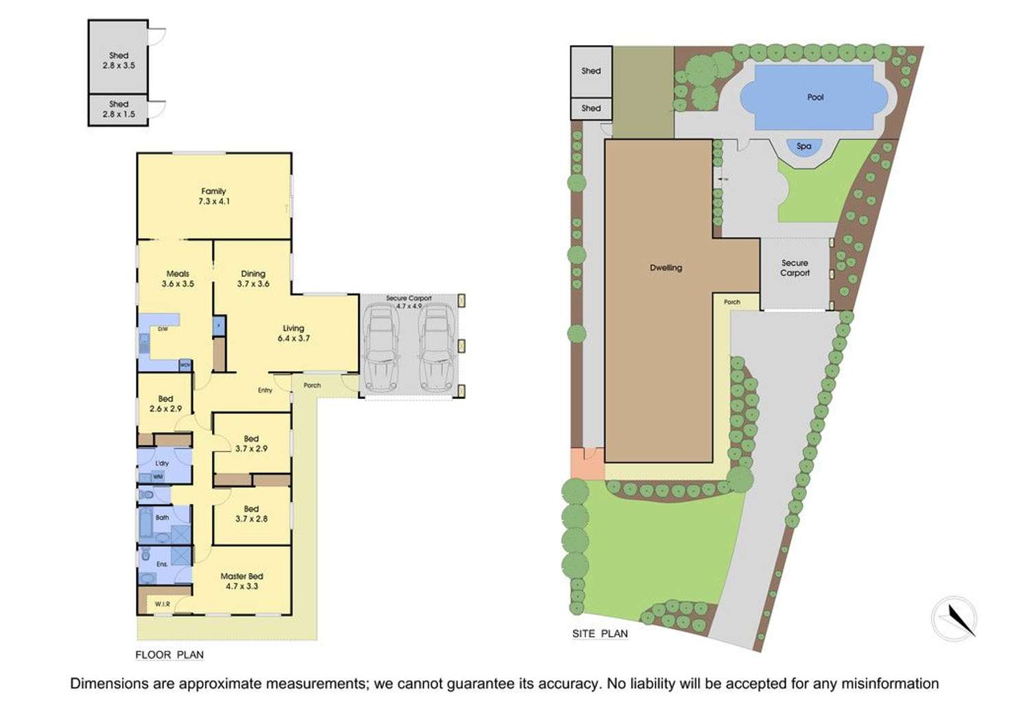 Floorplan of Homely house listing, 40 Greenaway Drive, Ferntree Gully VIC 3156