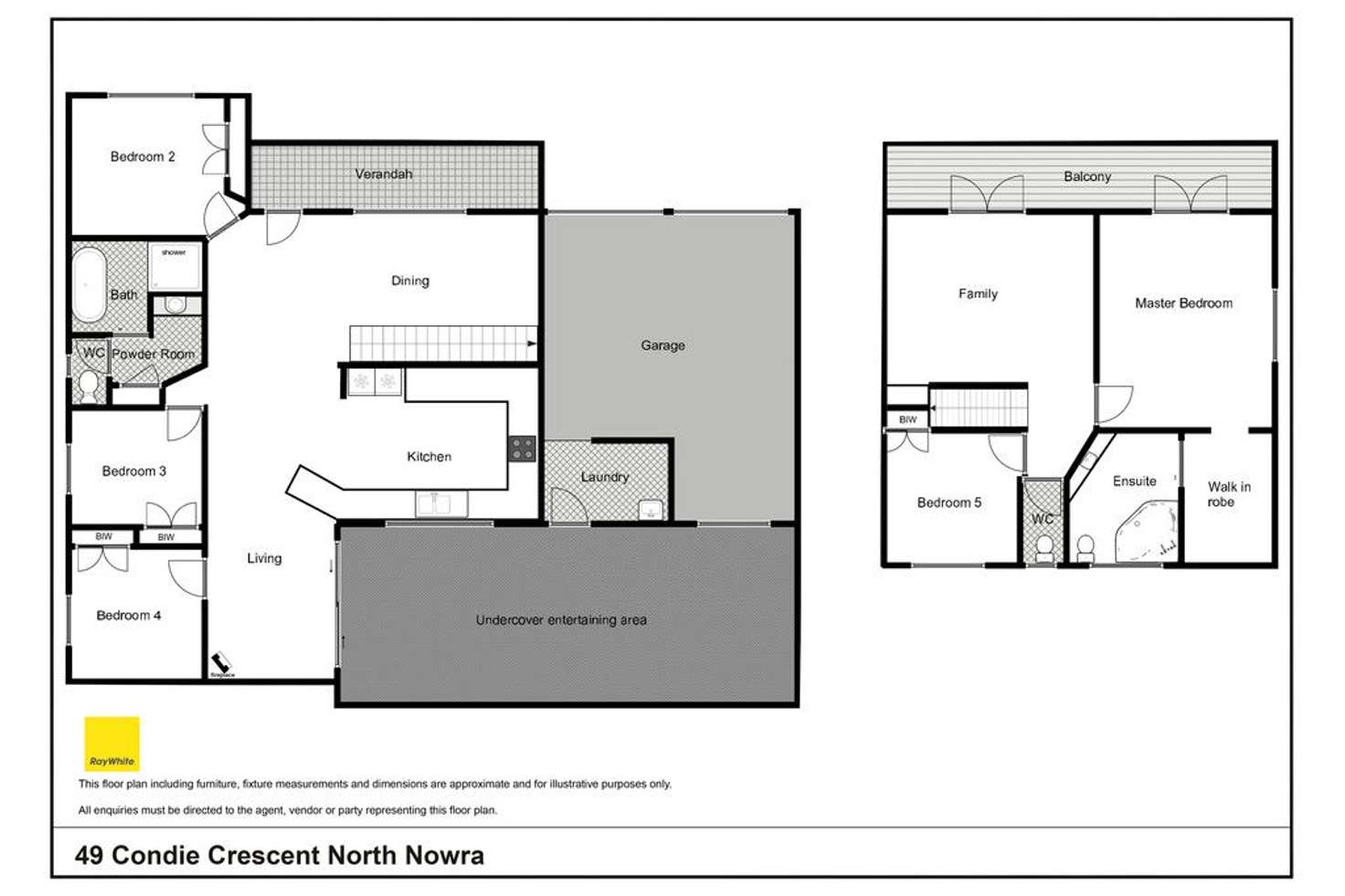 Floorplan of Homely house listing, 49 Condie Crescent, North Nowra NSW 2541