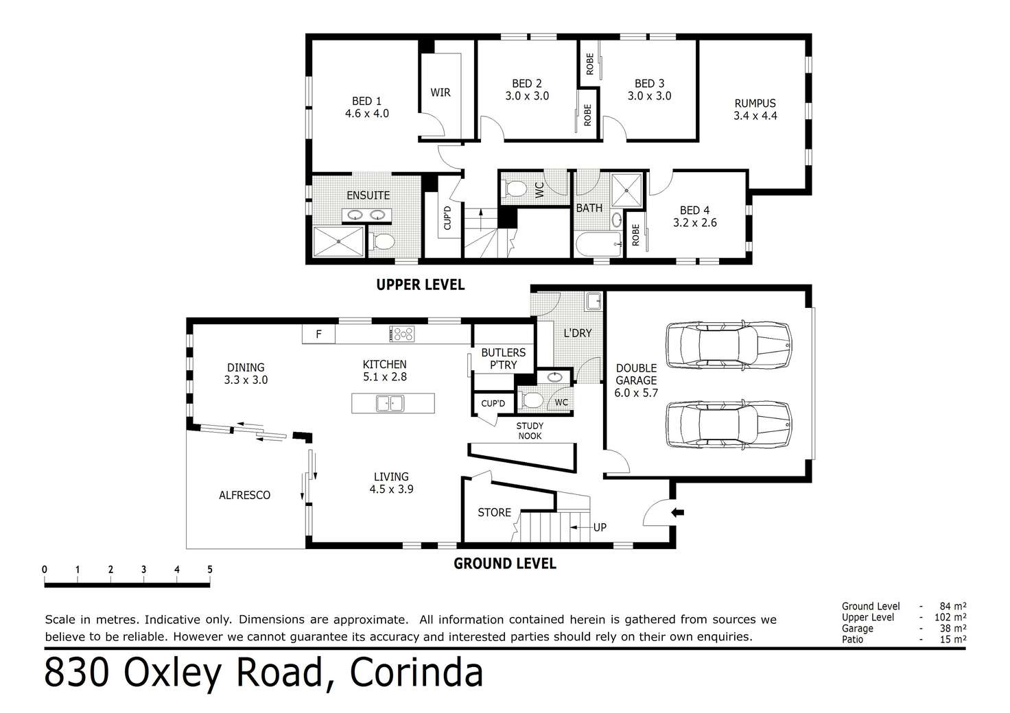 Floorplan of Homely house listing, 830 Oxley Road, Corinda QLD 4075