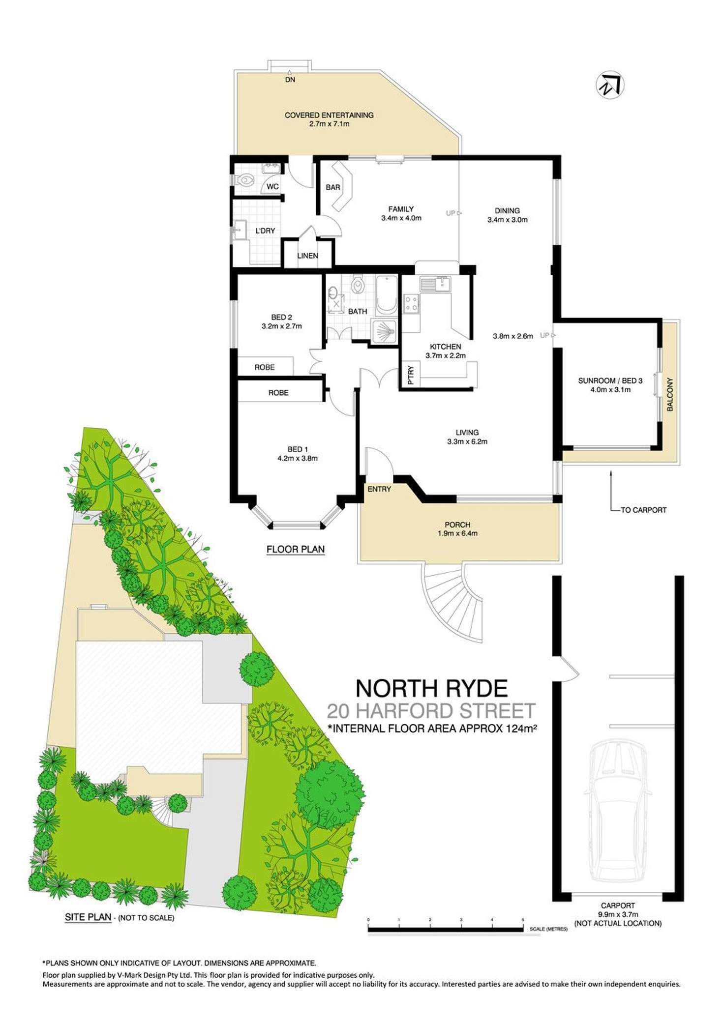 Floorplan of Homely house listing, 20 Harford Street, North Ryde NSW 2113
