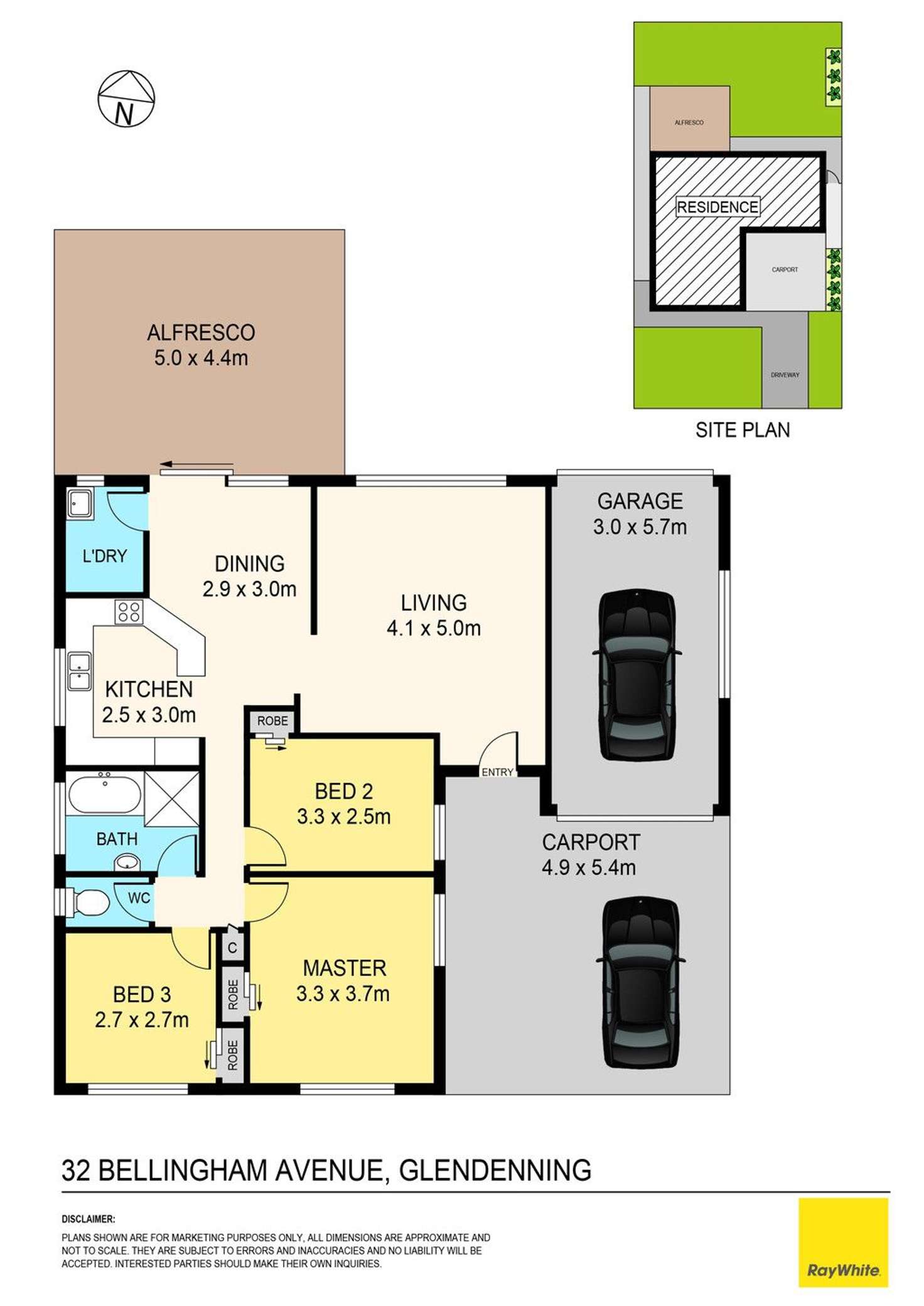 Floorplan of Homely house listing, 32 Bellingham Avenue, Glendenning NSW 2761