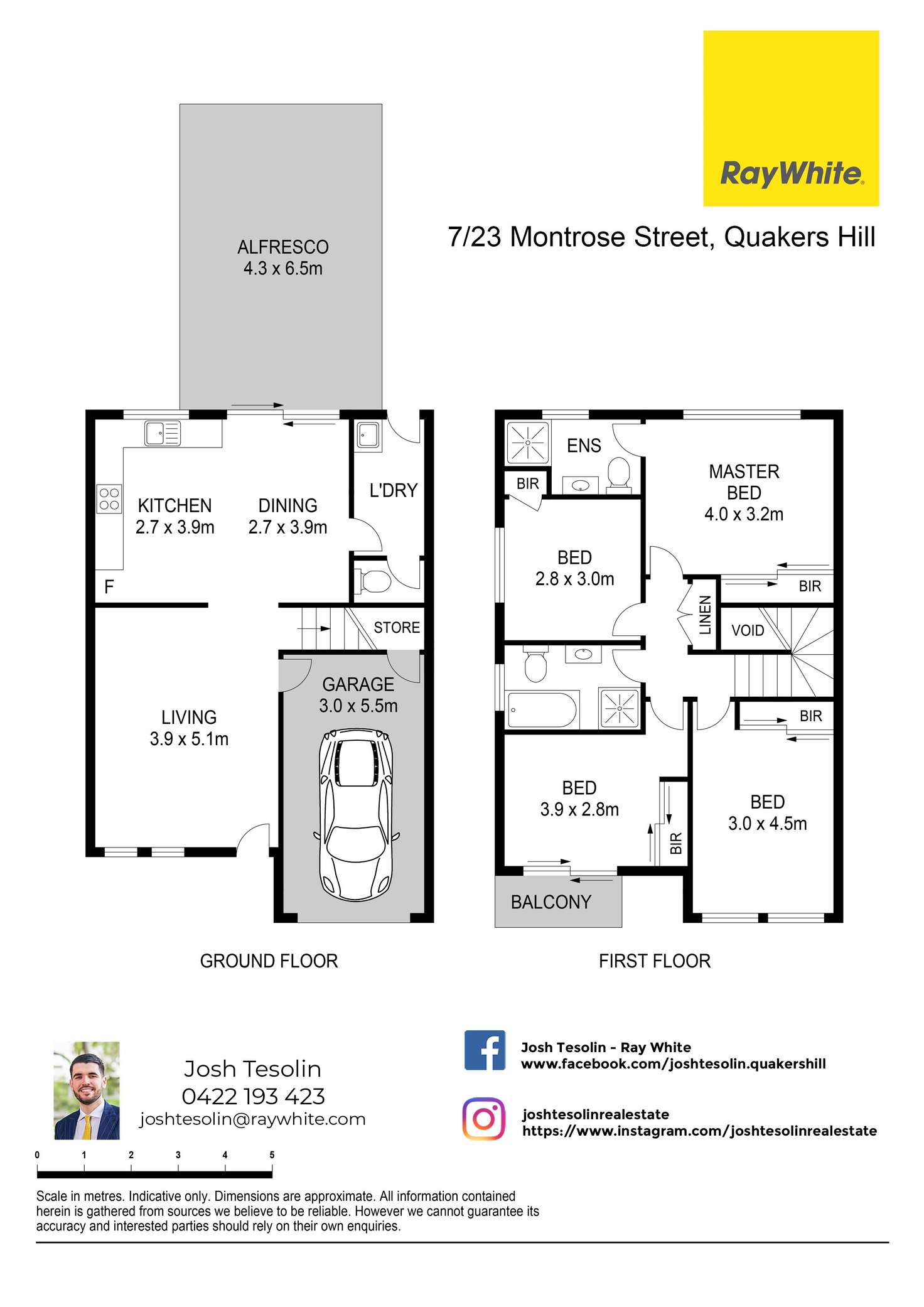 Floorplan of Homely townhouse listing, 7/23-25 Montrose Street, Quakers Hill NSW 2763