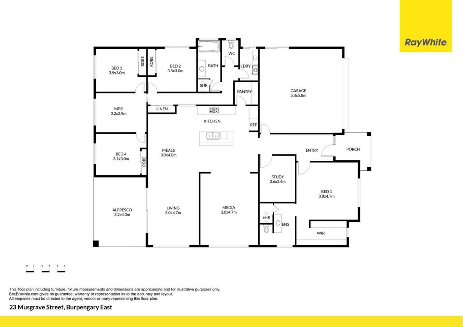 Floorplan of Homely house listing, 23 Musgrave Street, Burpengary East QLD 4505