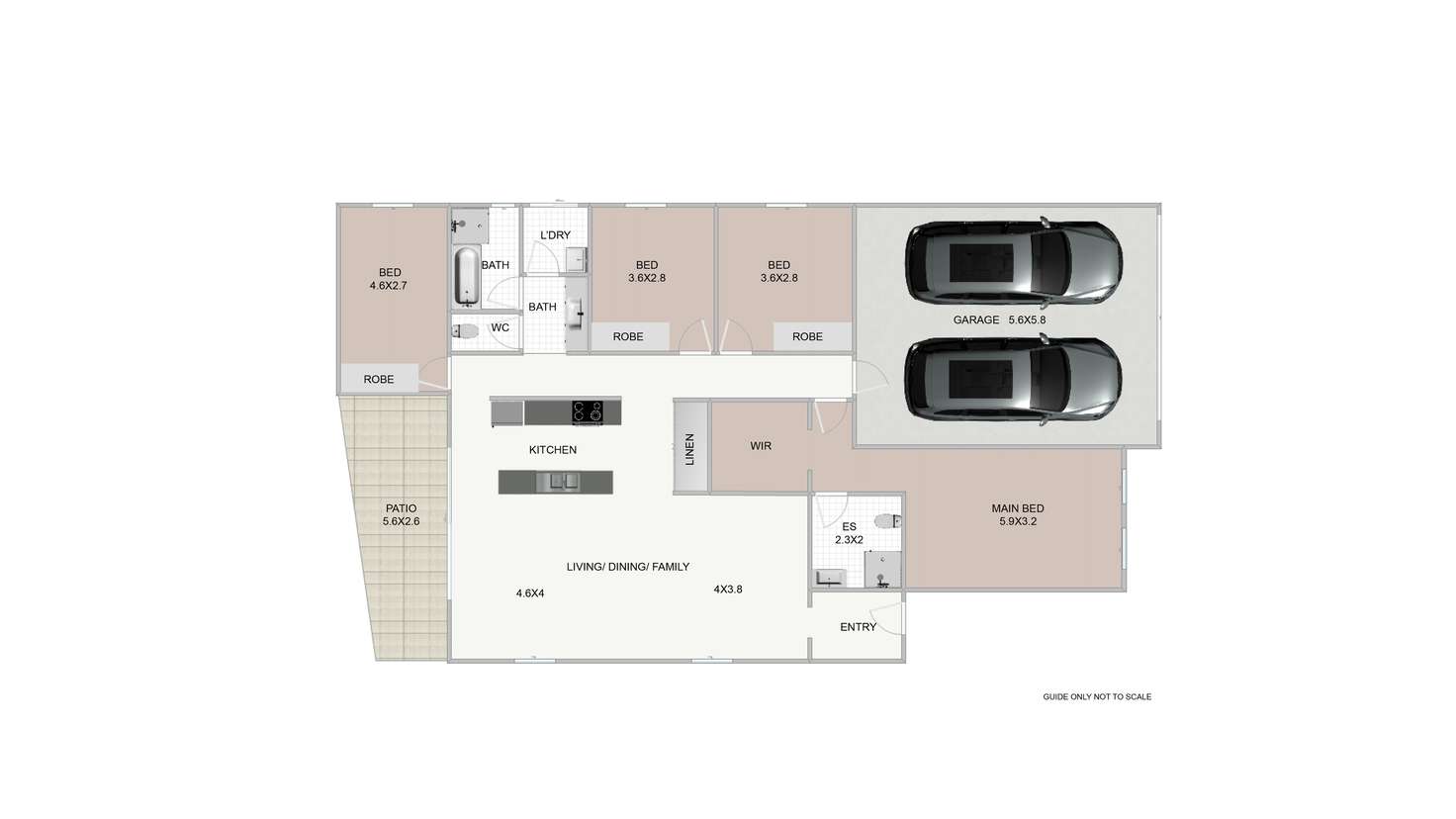 Floorplan of Homely house listing, 8 Ropati Street, Redbank Plains QLD 4301