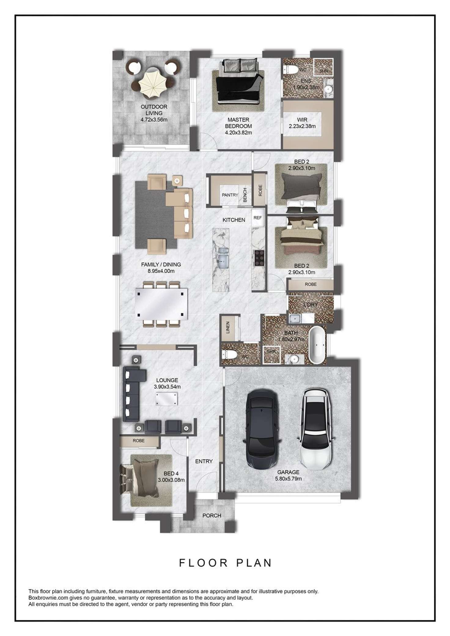 Floorplan of Homely house listing, 19 Crusade Street, Newport QLD 4020