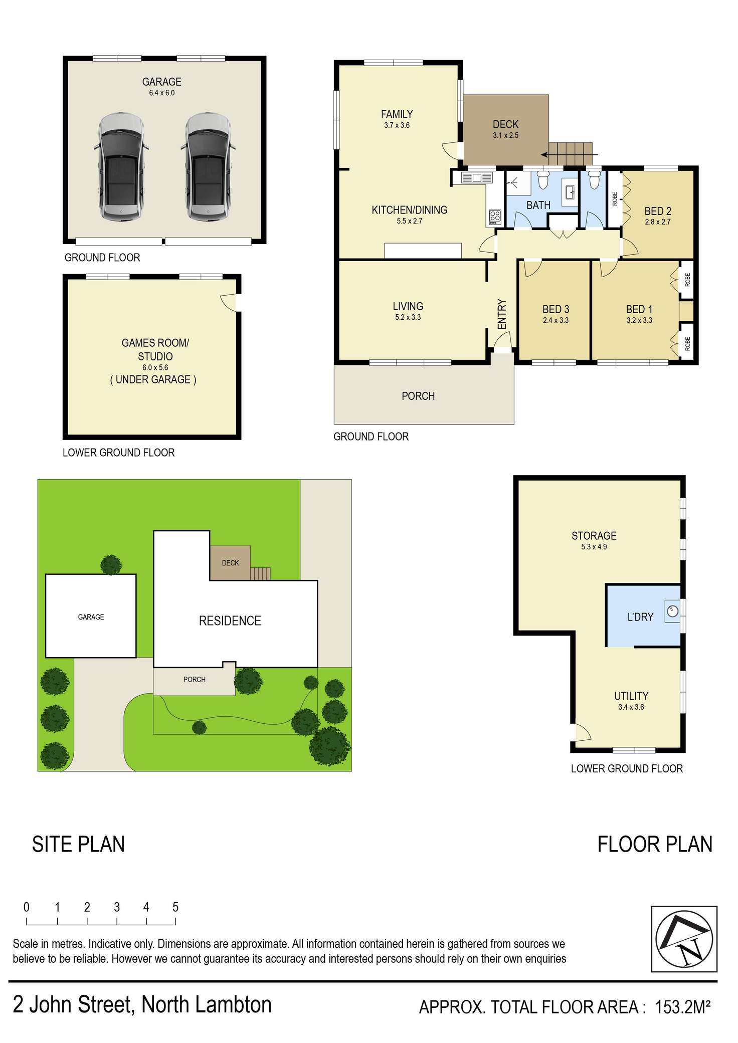 Floorplan of Homely house listing, 2 John Street, North Lambton NSW 2299