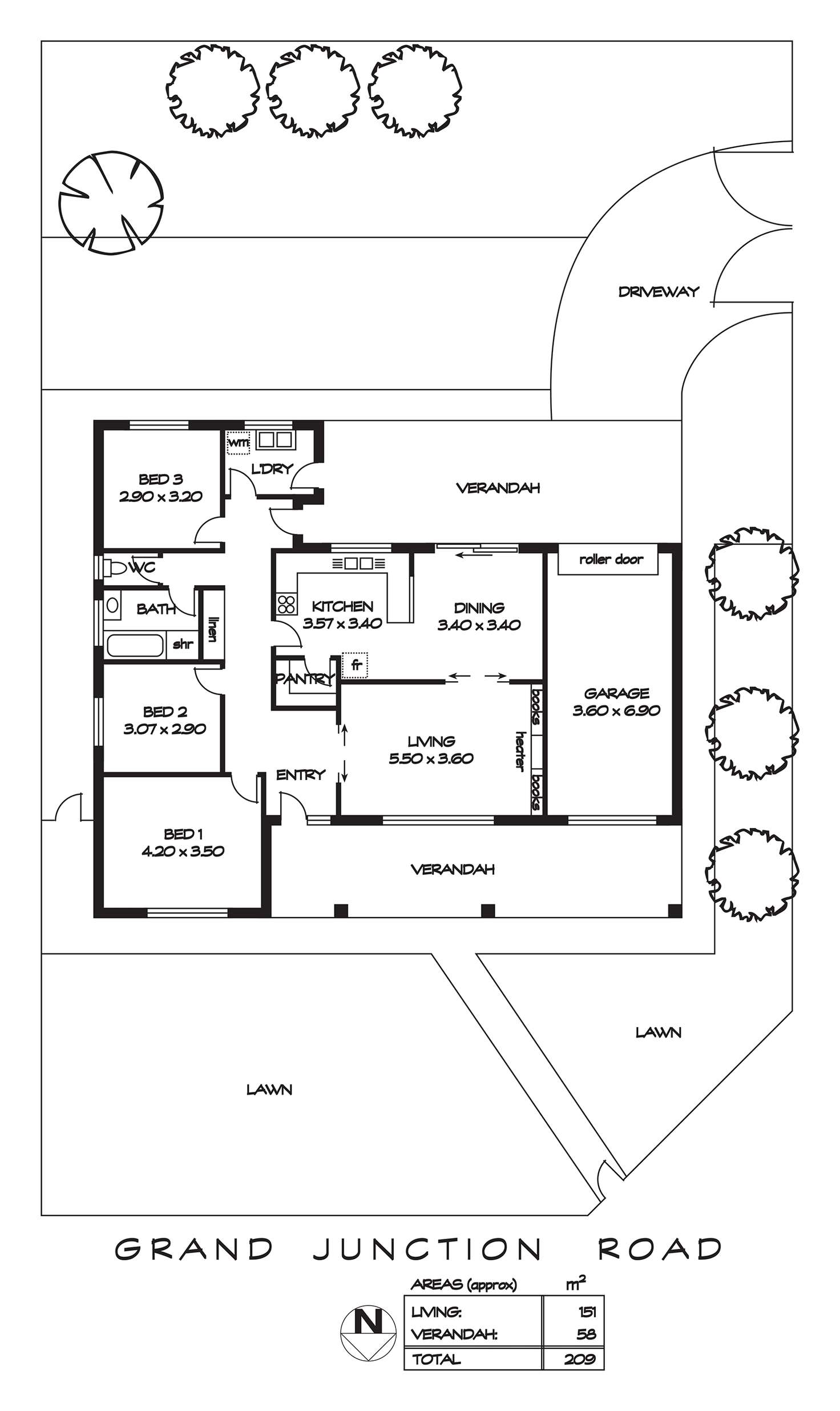 Floorplan of Homely house listing, 1054 Grand Junction Road, Holden Hill SA 5088