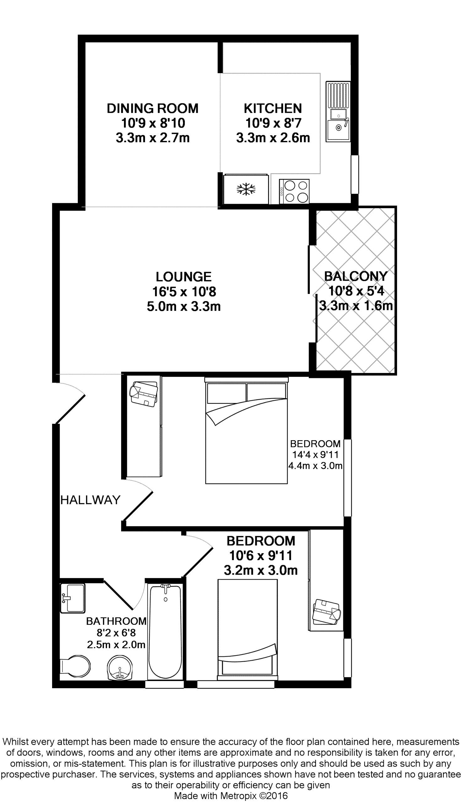 Floorplan of Homely unit listing, 9/18-24 Oxford Street, Merrylands NSW 2160