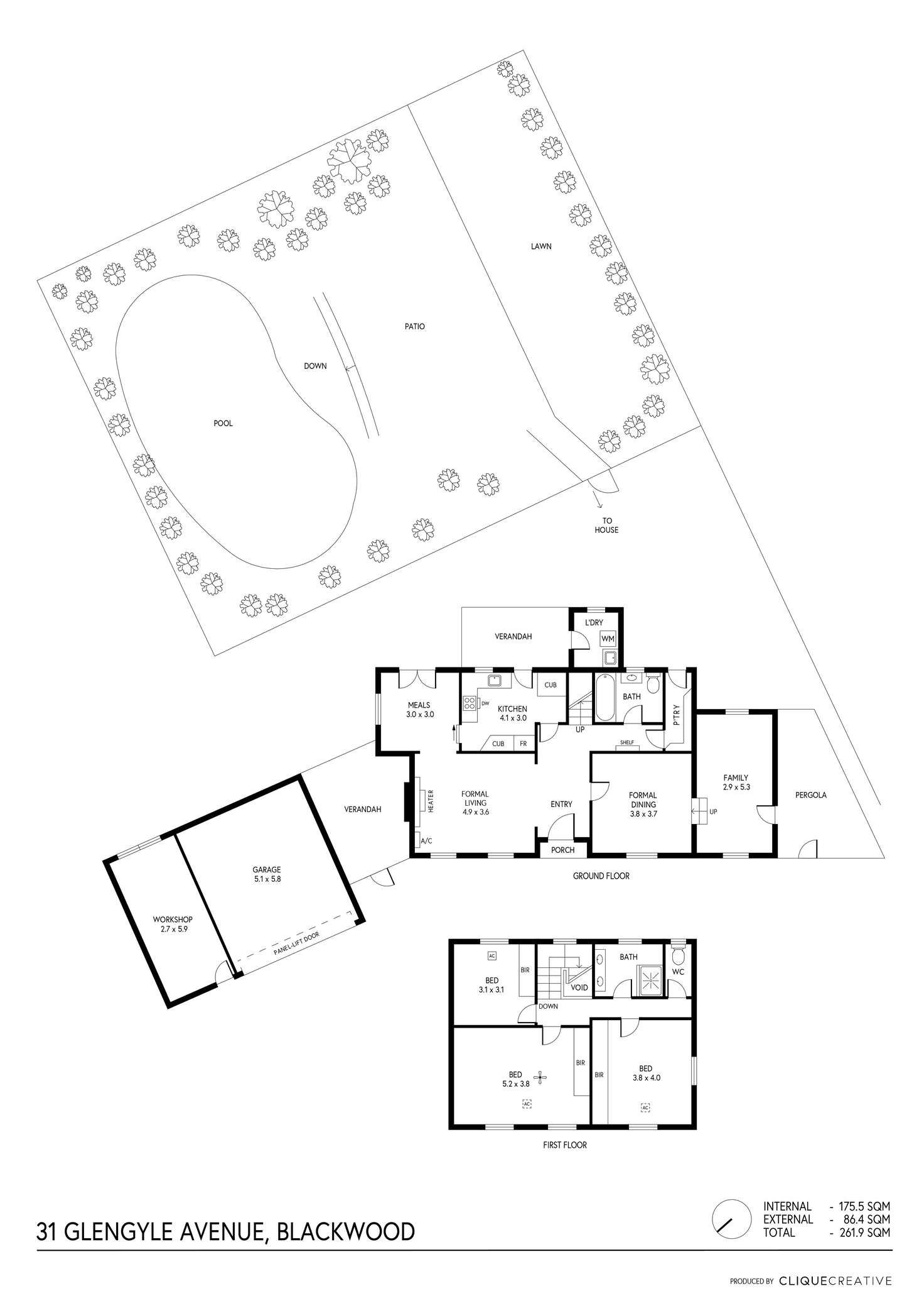 Floorplan of Homely house listing, 31 Glengyle Avenue, Blackwood SA 5051