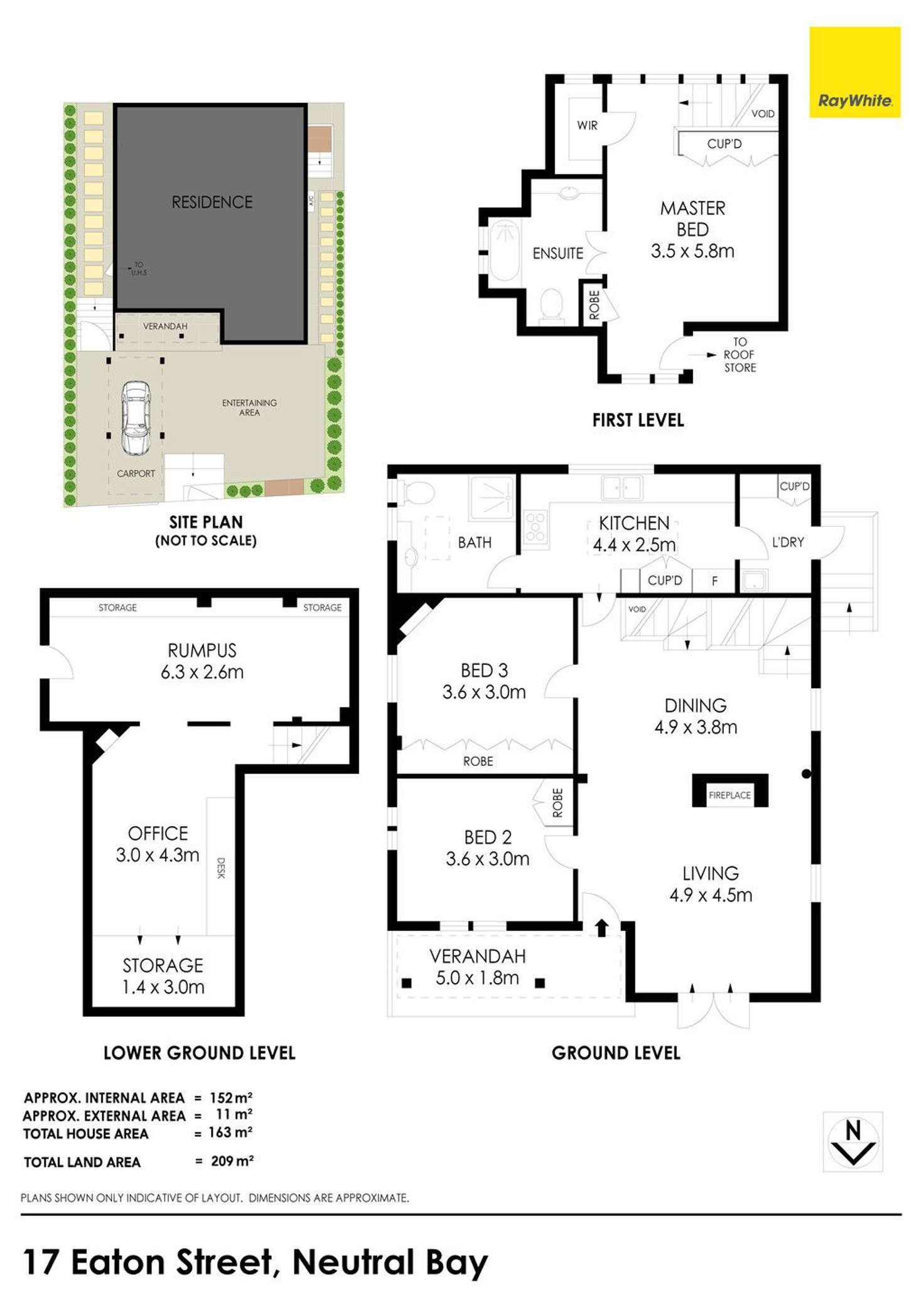 Floorplan of Homely house listing, 17 Eaton Street, Neutral Bay NSW 2089