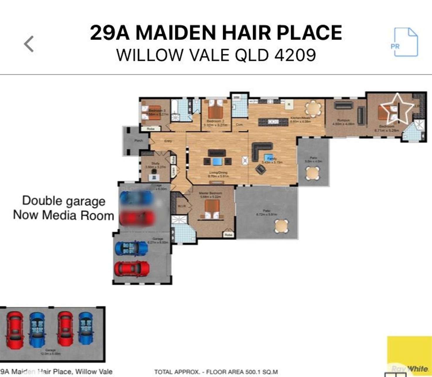 Floorplan of Homely acreageSemiRural listing, 29a Maiden Hair Place, Willow Vale QLD 4209