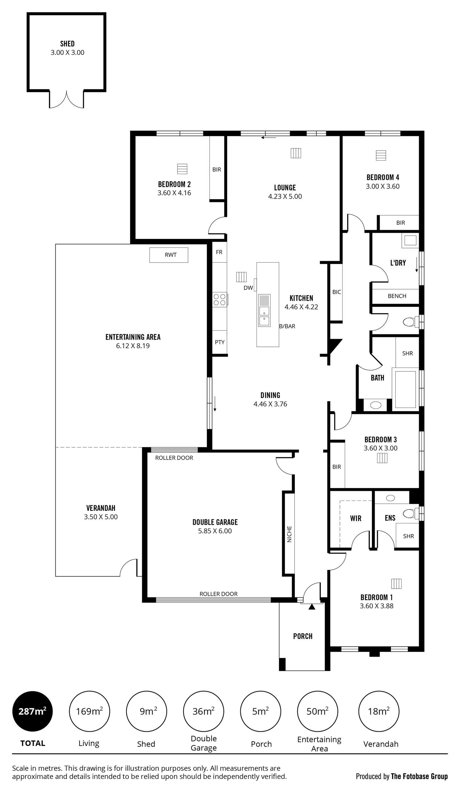 Floorplan of Homely house listing, 46 Barton Circuit, Mount Barker SA 5251