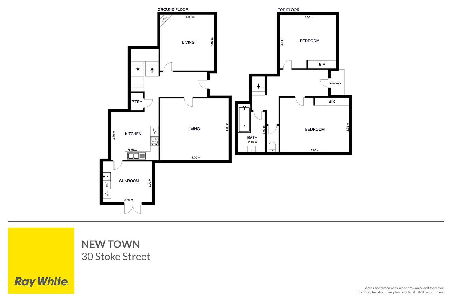 Floorplan of Homely house listing, 30 Stoke Street, New Town TAS 7008