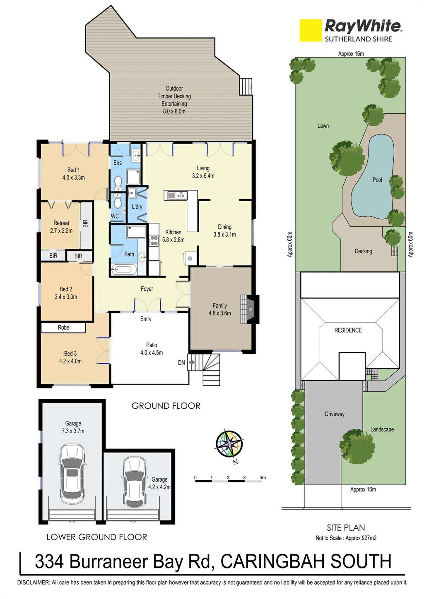 Floorplan of Homely house listing, 334 Burraneer Bay Road, Caringbah South NSW 2229