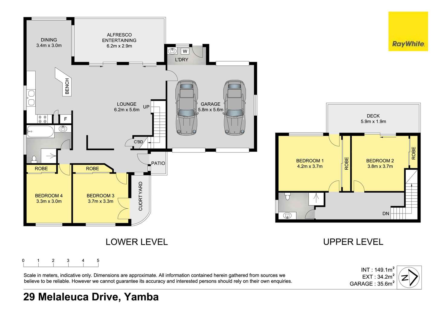 Floorplan of Homely house listing, 29 Melaleuca Drive, Yamba NSW 2464