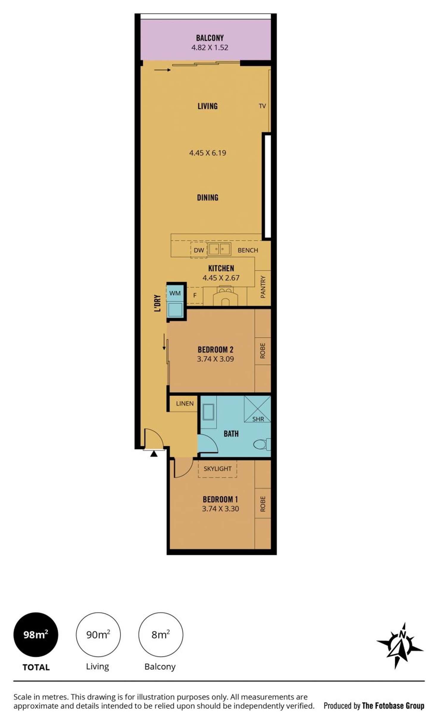 Floorplan of Homely house listing, 6/135 St Vincent Street, Port Adelaide SA 5015