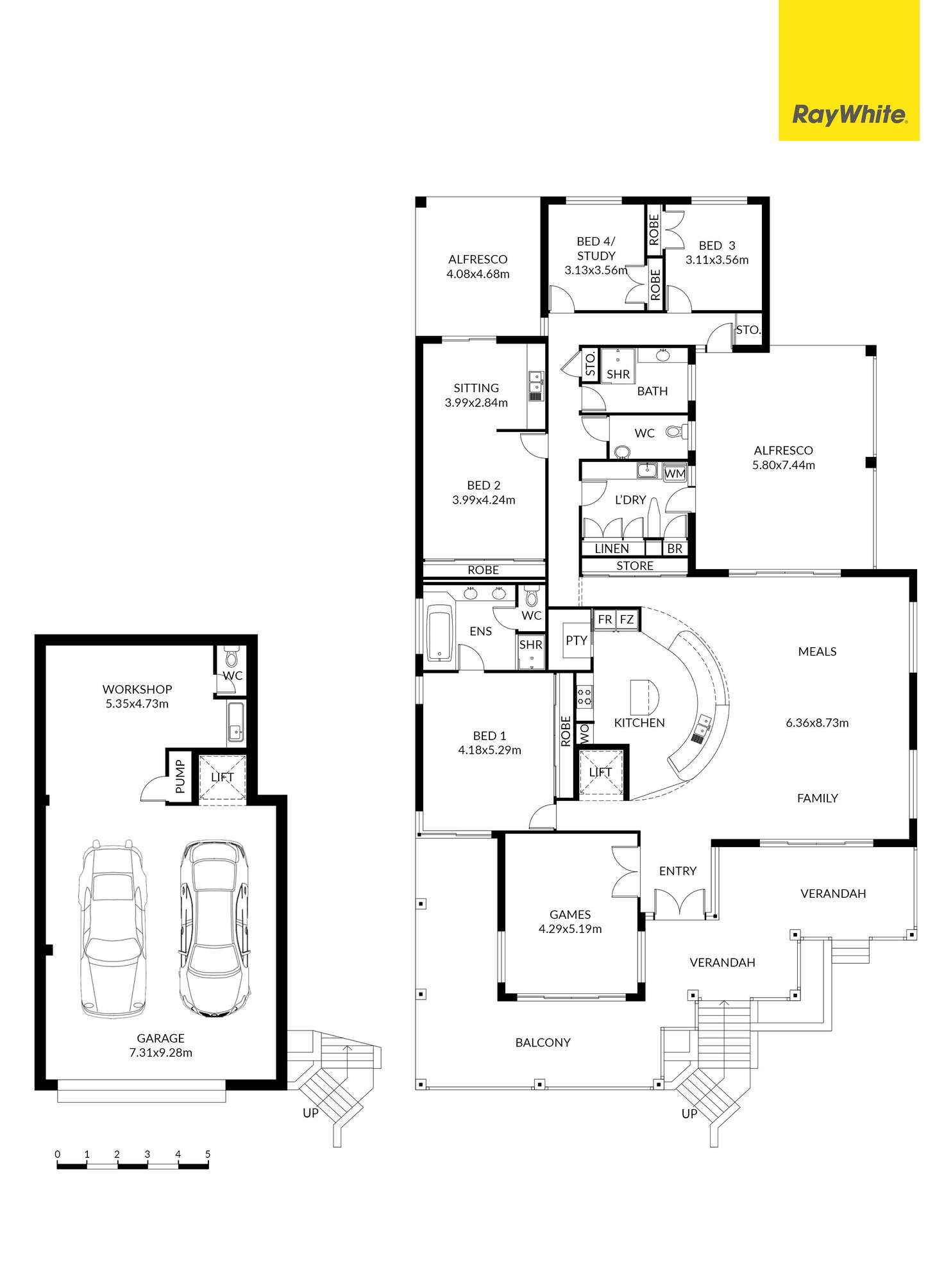 Floorplan of Homely house listing, 24 Streeton Promenade, Woodvale WA 6026