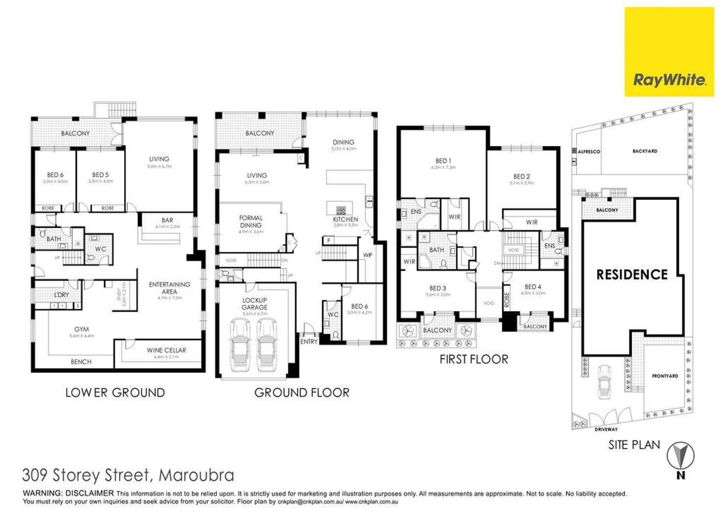 Floorplan of Homely house listing, 309 Storey Street, Maroubra NSW 2035