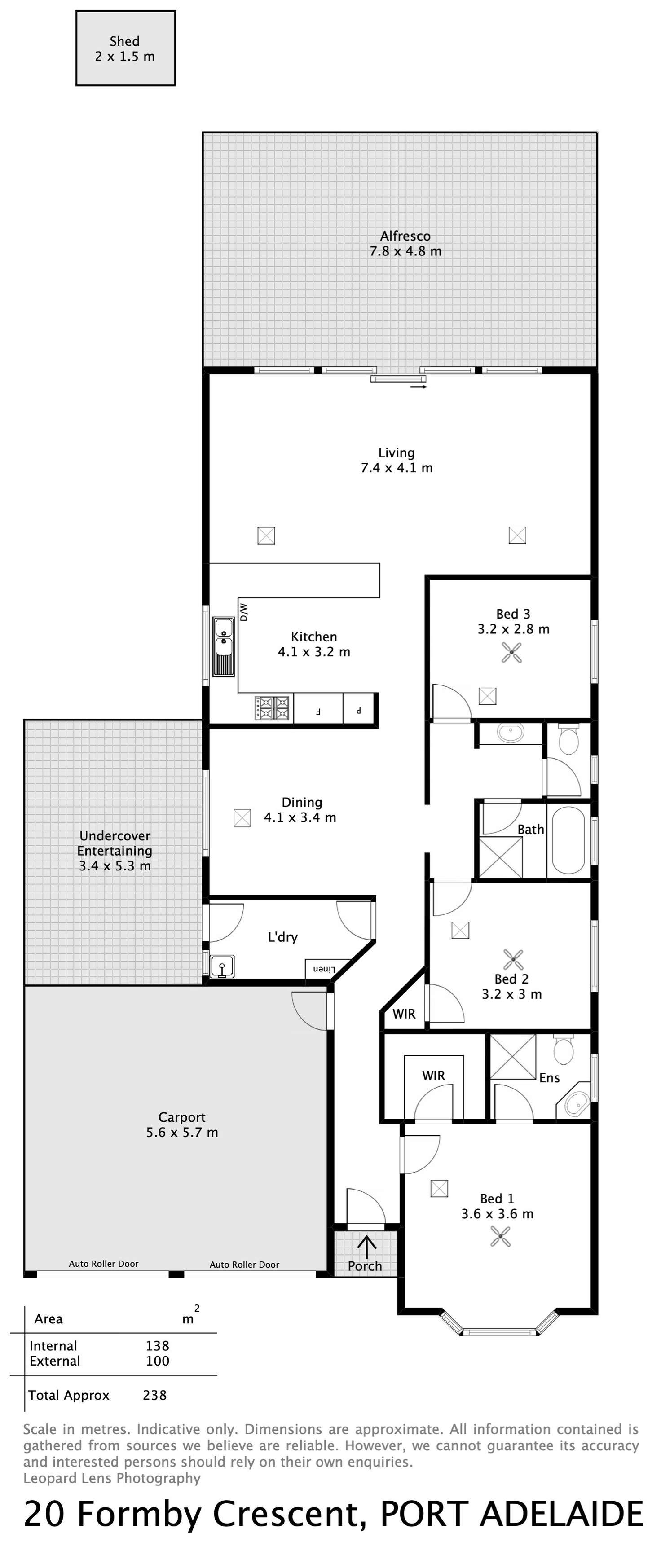 Floorplan of Homely house listing, 20 Formby Crescent, Port Adelaide SA 5015