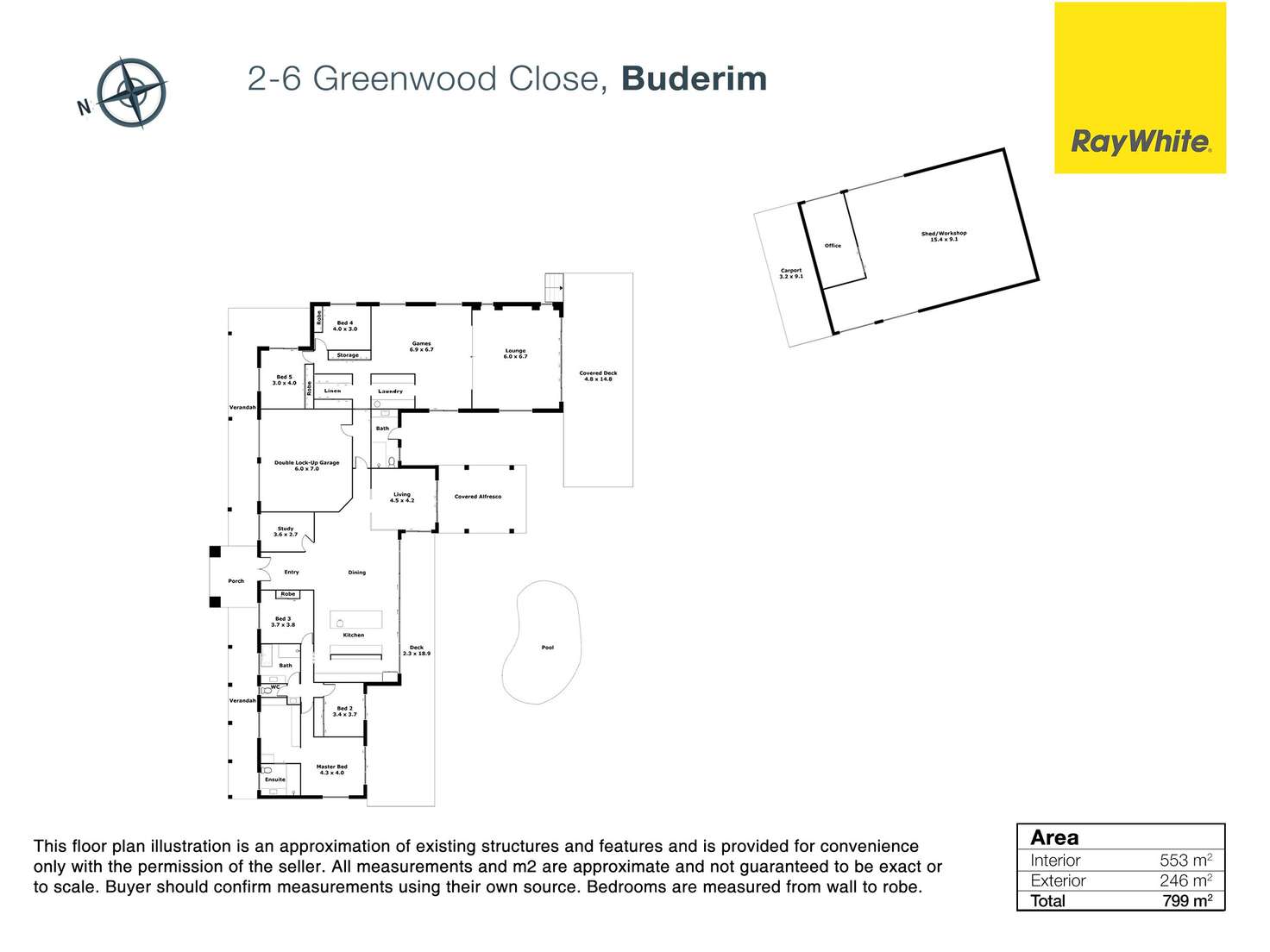 Floorplan of Homely house listing, 2-6 Greenwood Close, Buderim QLD 4556