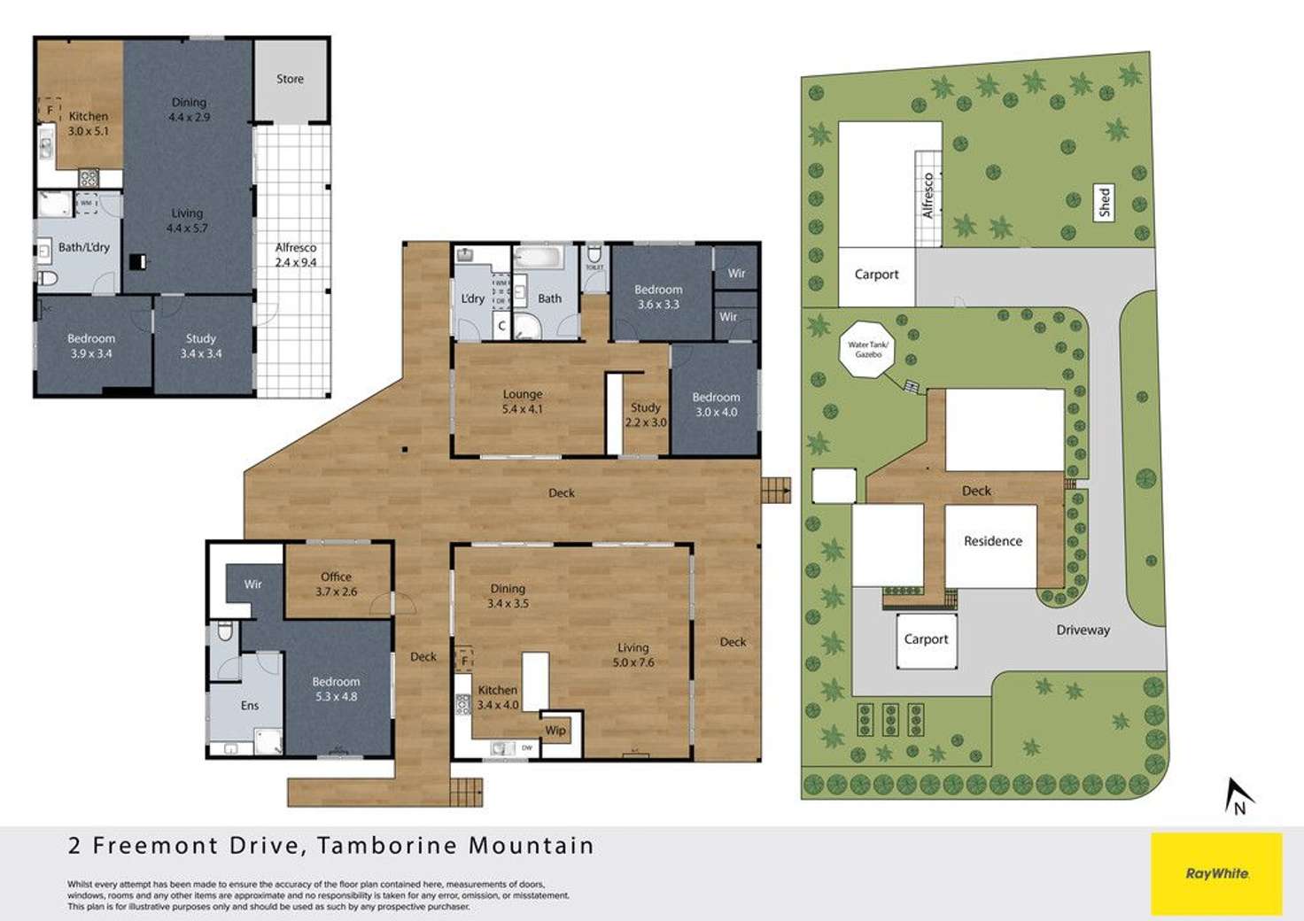 Floorplan of Homely house listing, 2-4 Freemont Drive, Tamborine Mountain QLD 4272