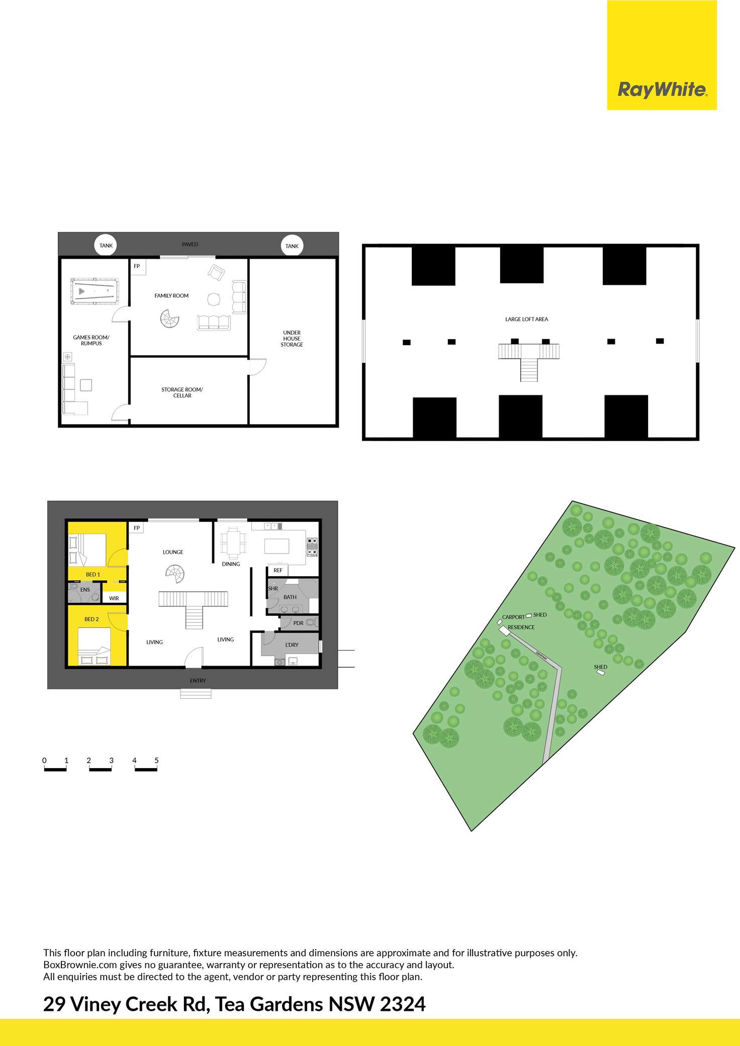 Floorplan of Homely house listing, 29 Viney Creek Road West, Tea Gardens NSW 2324