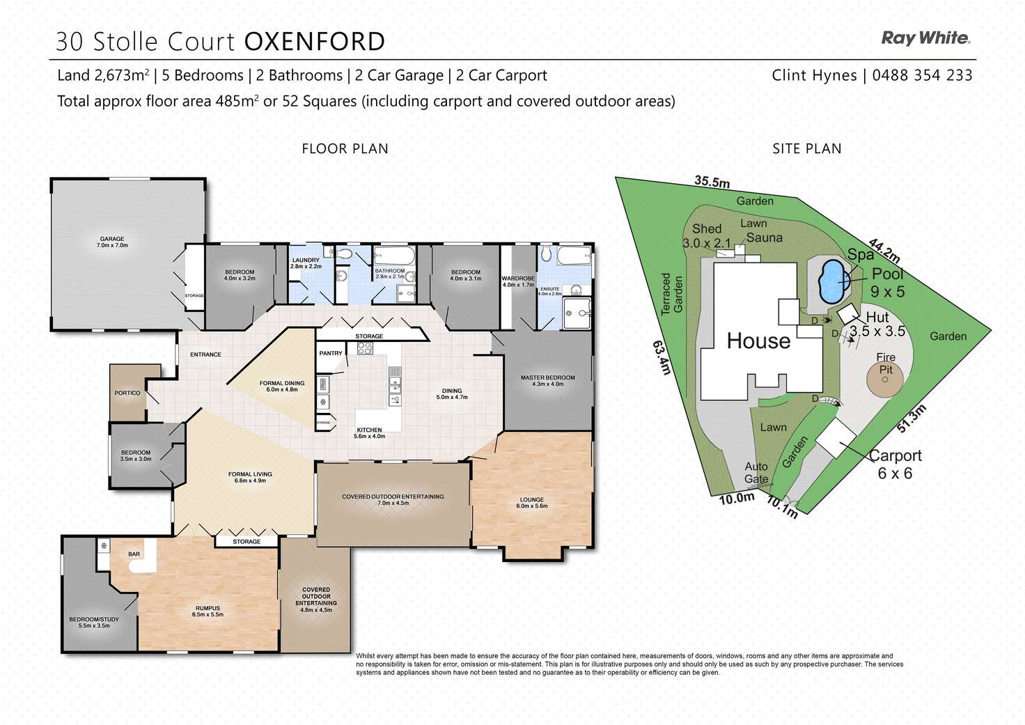 Floorplan of Homely house listing, 30 Stolle Court, Oxenford QLD 4210