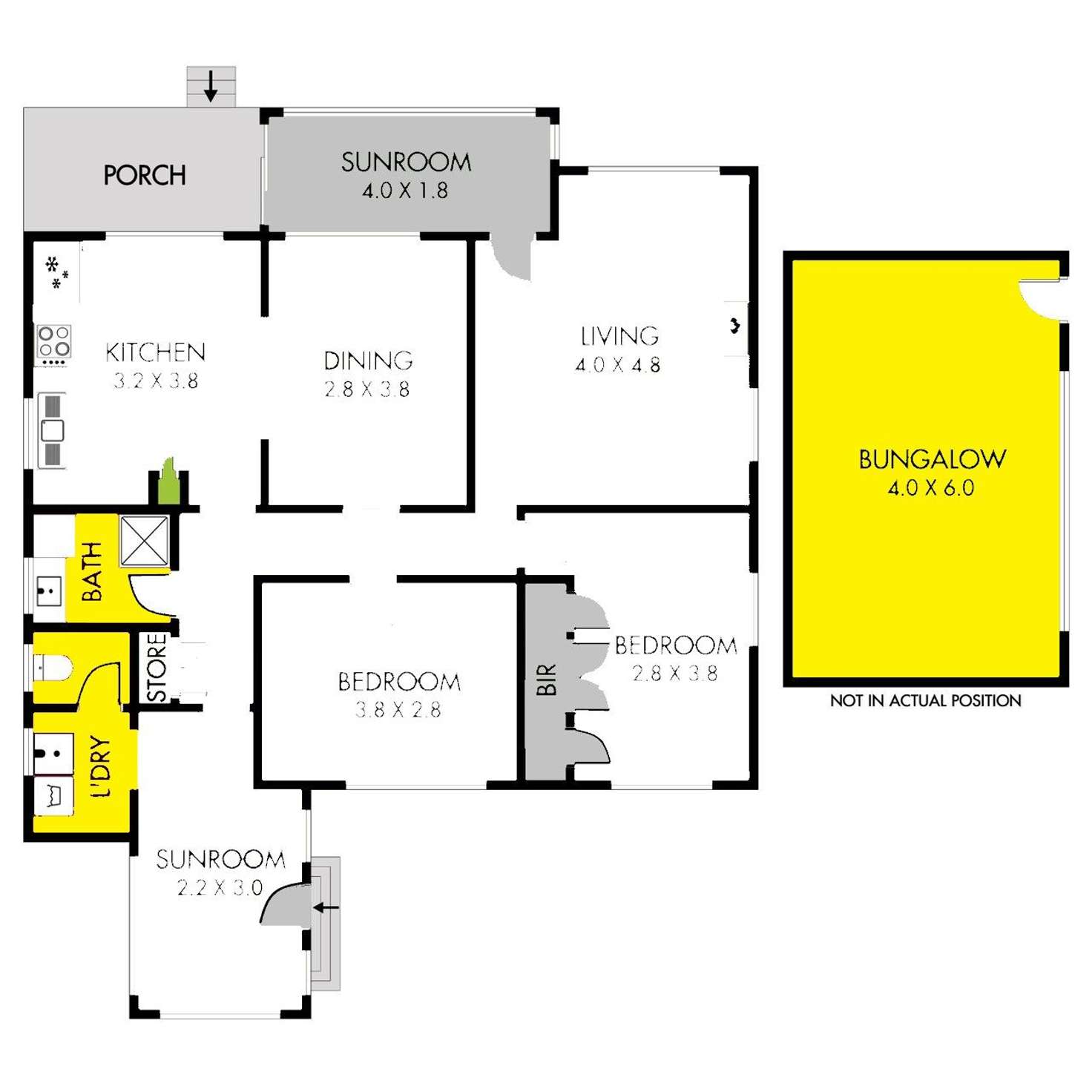 Floorplan of Homely house listing, 157 St Albans Road, Thomson VIC 3219