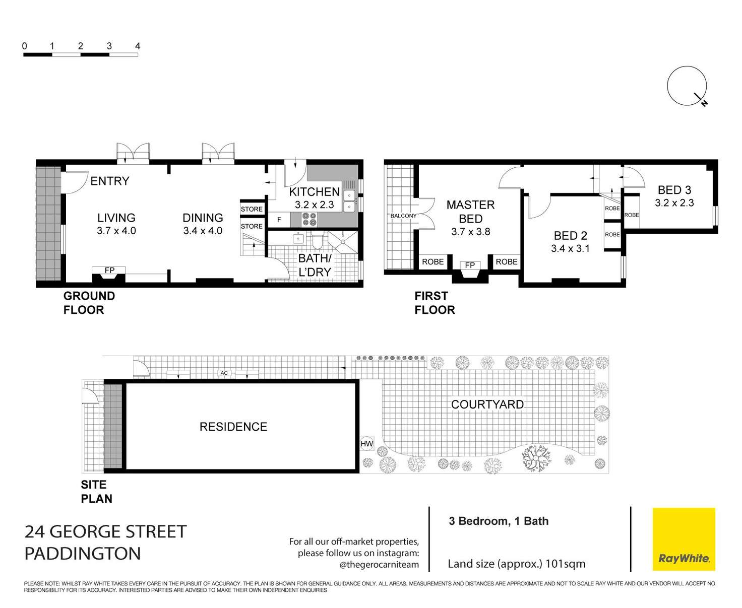 Floorplan of Homely house listing, 24 George Street, Paddington NSW 2021