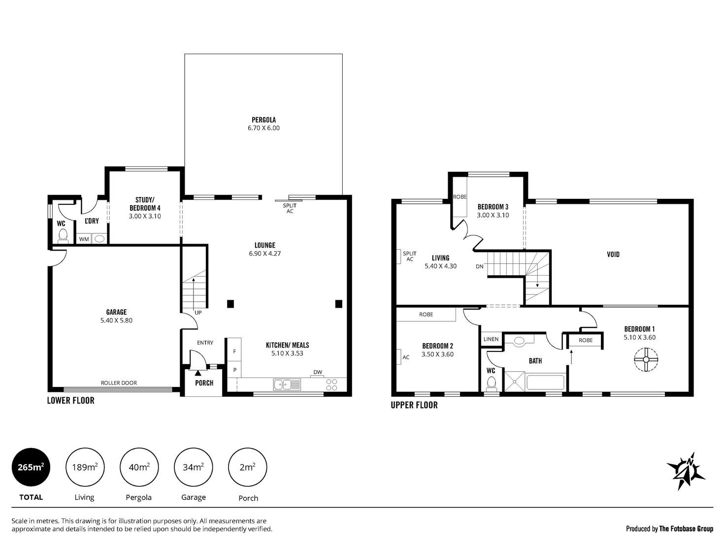 Floorplan of Homely house listing, 8 Wharfdale Lane, Mawson Lakes SA 5095