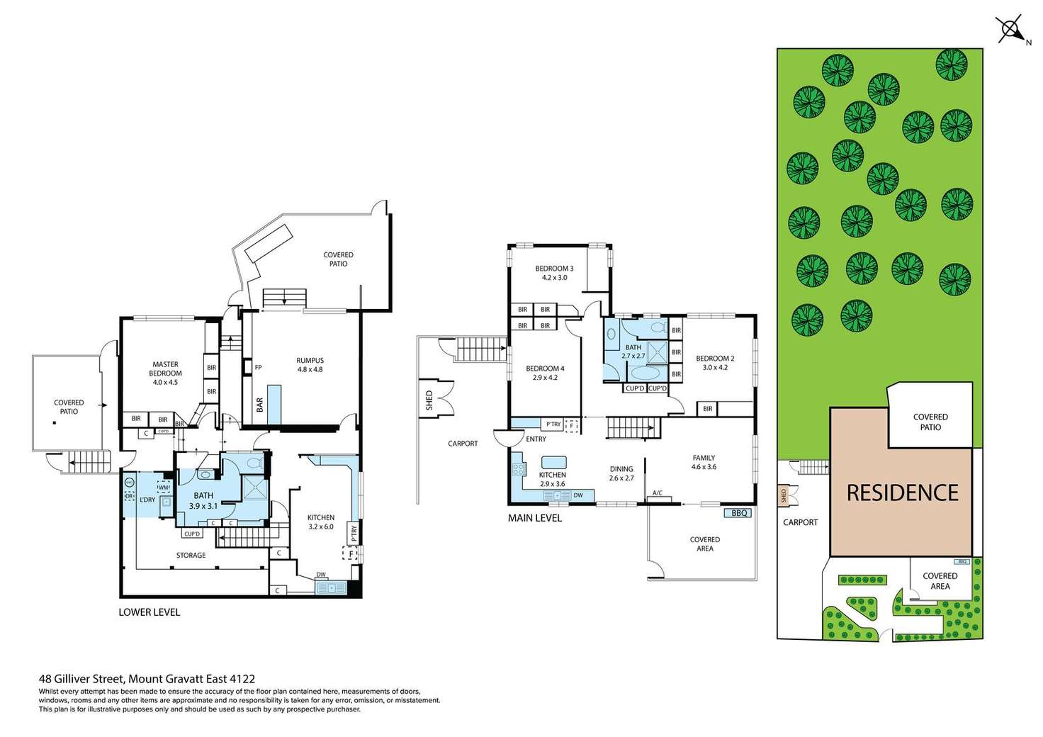 Floorplan of Homely house listing, 48 Gilliver Street, Mount Gravatt East QLD 4122