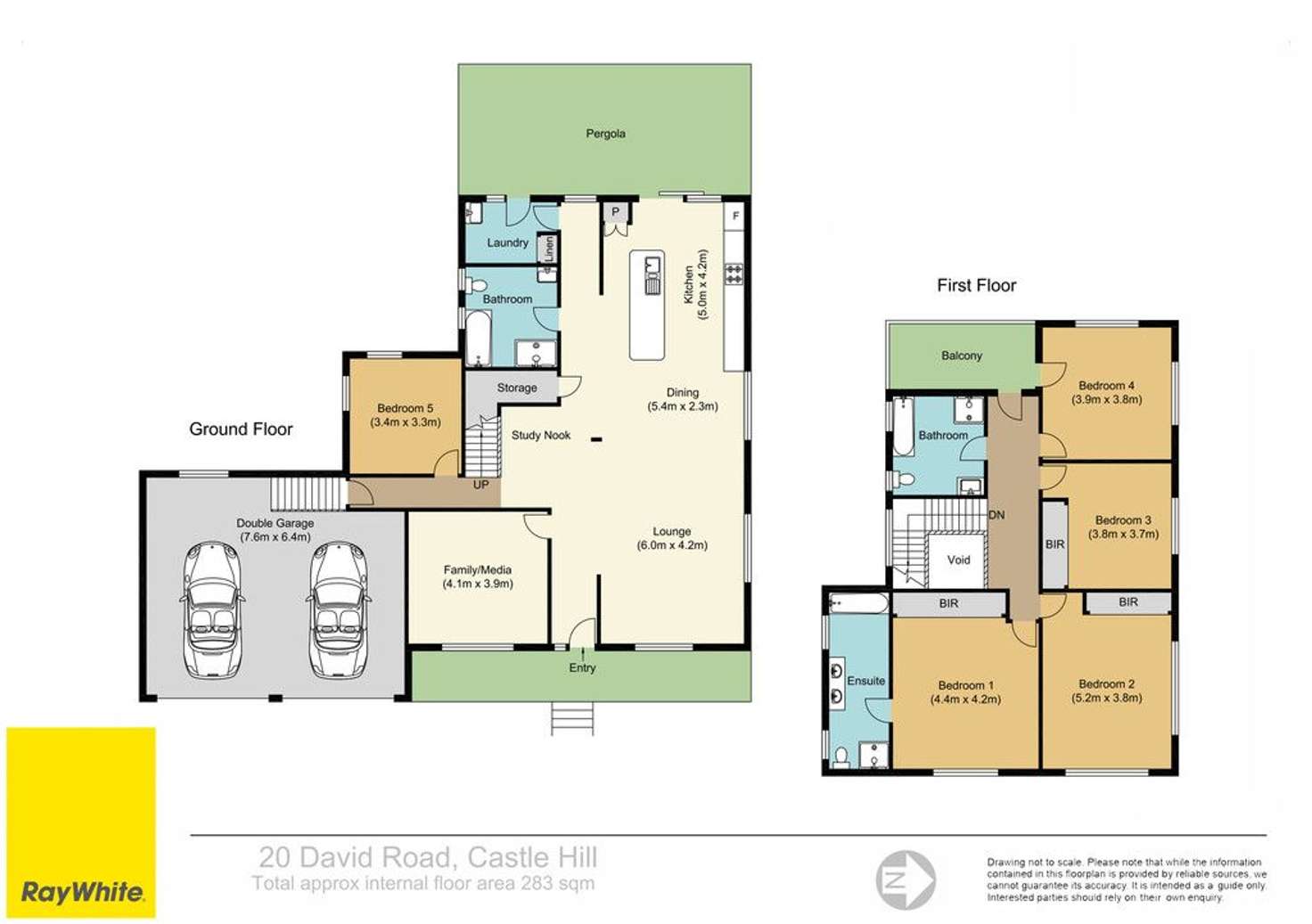 Floorplan of Homely house listing, 20 David Road, Castle Hill NSW 2154