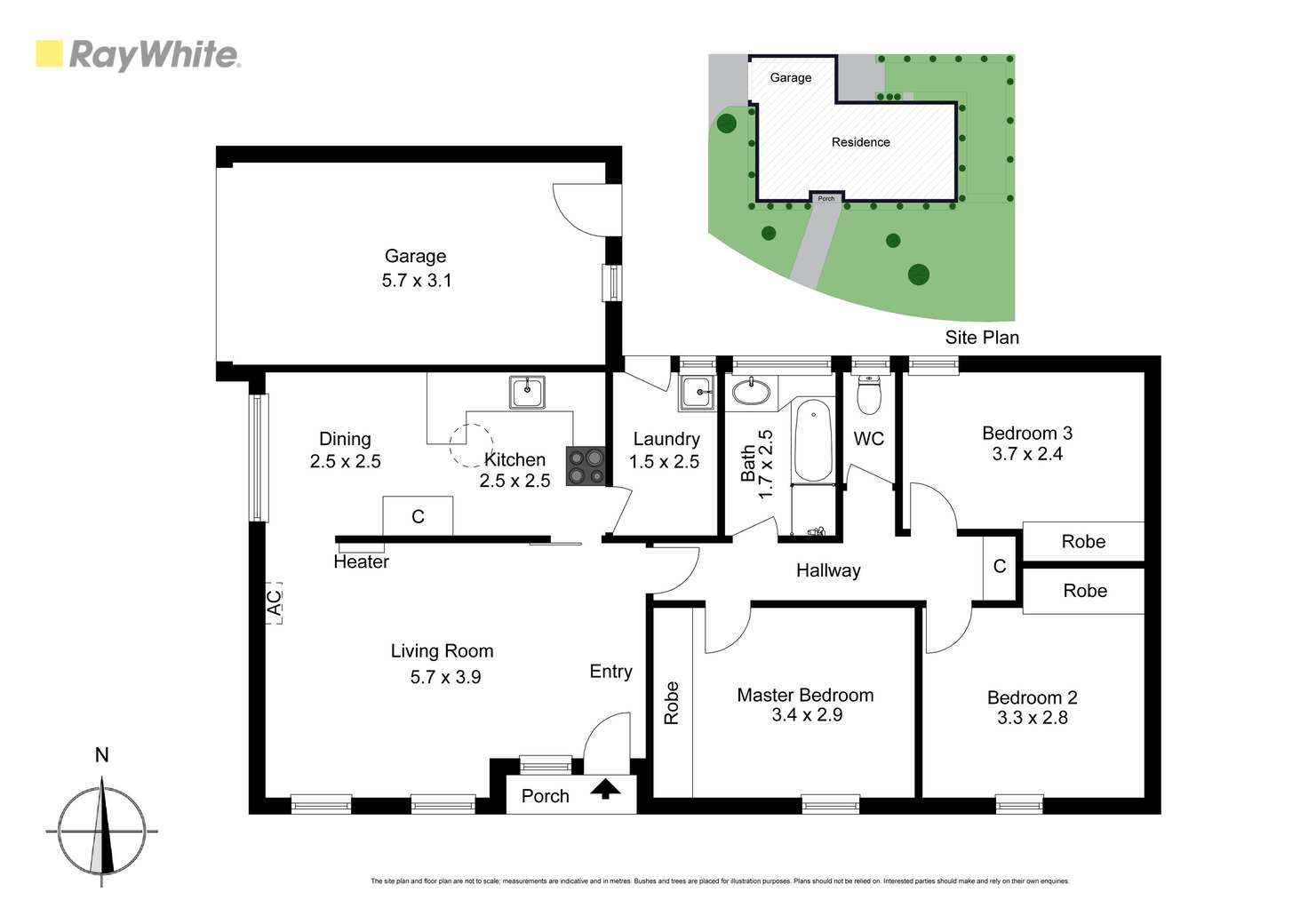 Floorplan of Homely unit listing, 1/26 Moncur Avenue, Springvale VIC 3171