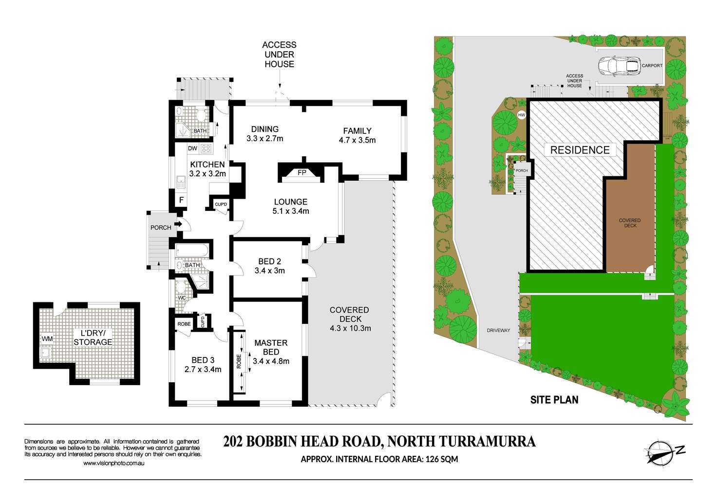 Floorplan of Homely house listing, 202 Bobbin Head Road, Turramurra NSW 2074