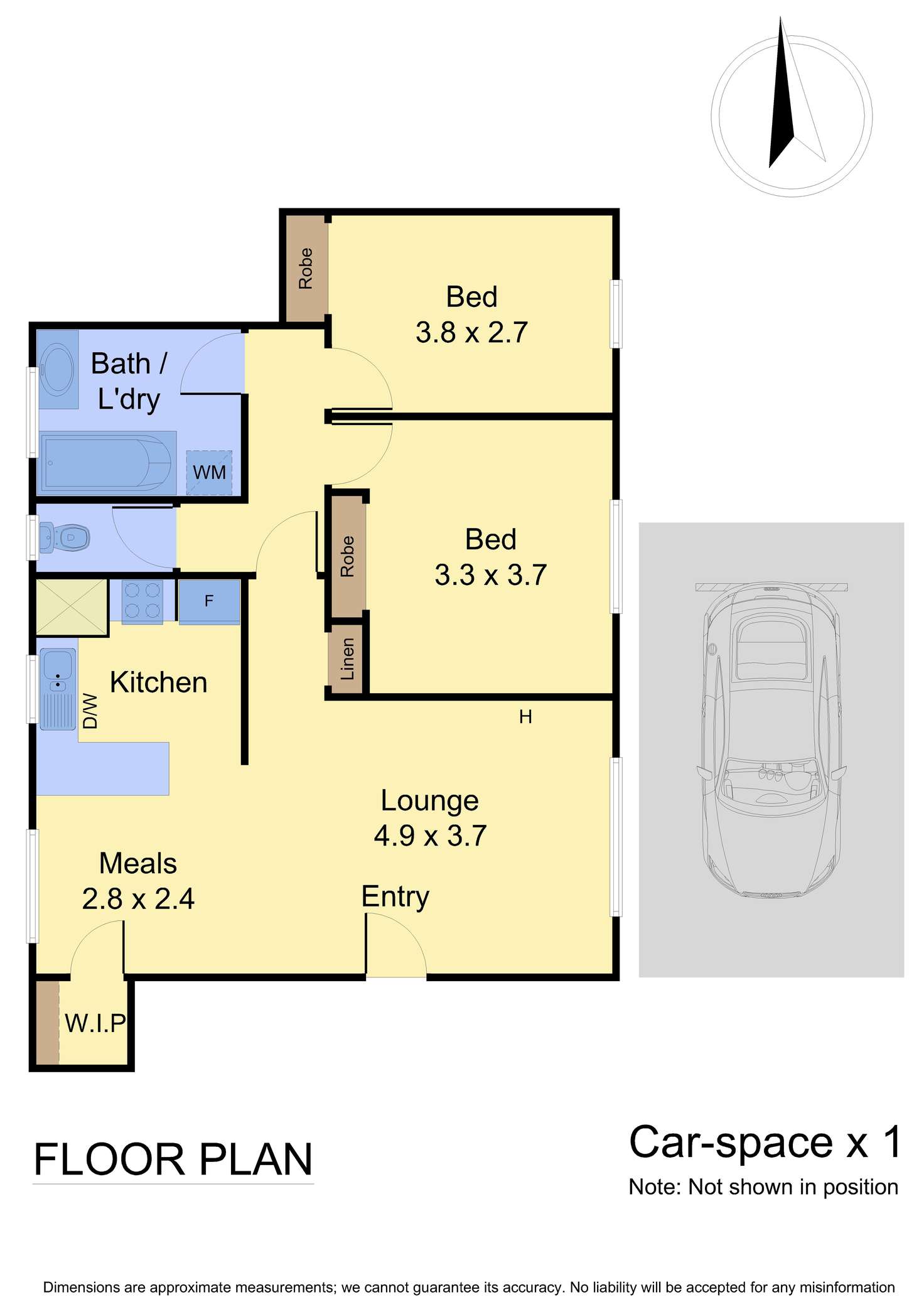Floorplan of Homely apartment listing, 6/3 Mclennan Place, Preston VIC 3072